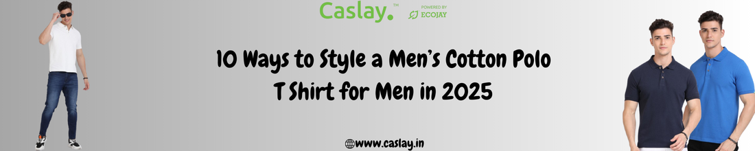 Cotton Polo t-shirt for Men