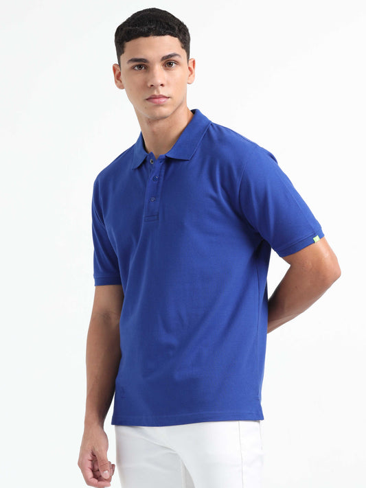 Men's Royal Blue Polo T-Shirt