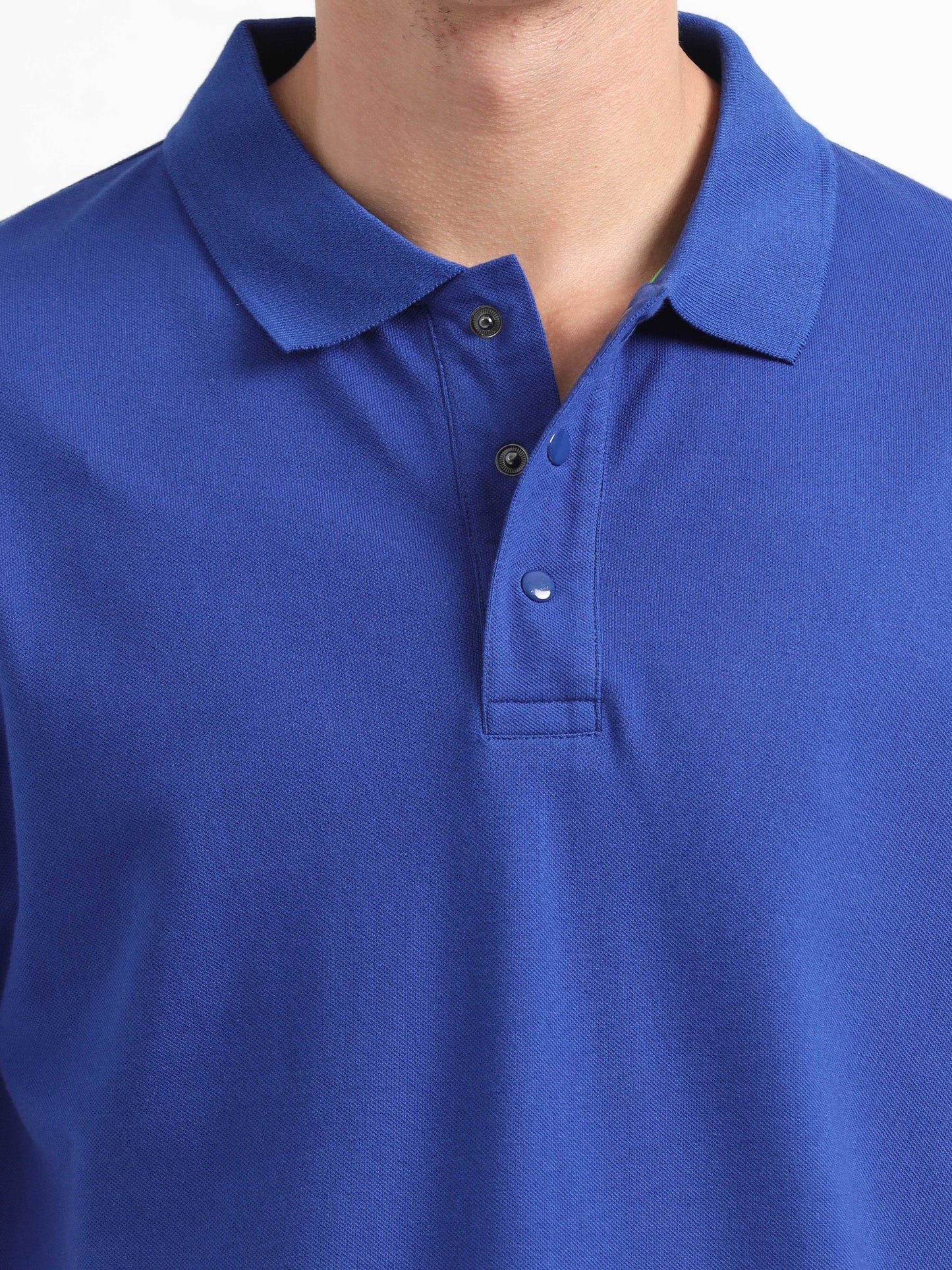 Men's Royal Blue Polo T-Shirt