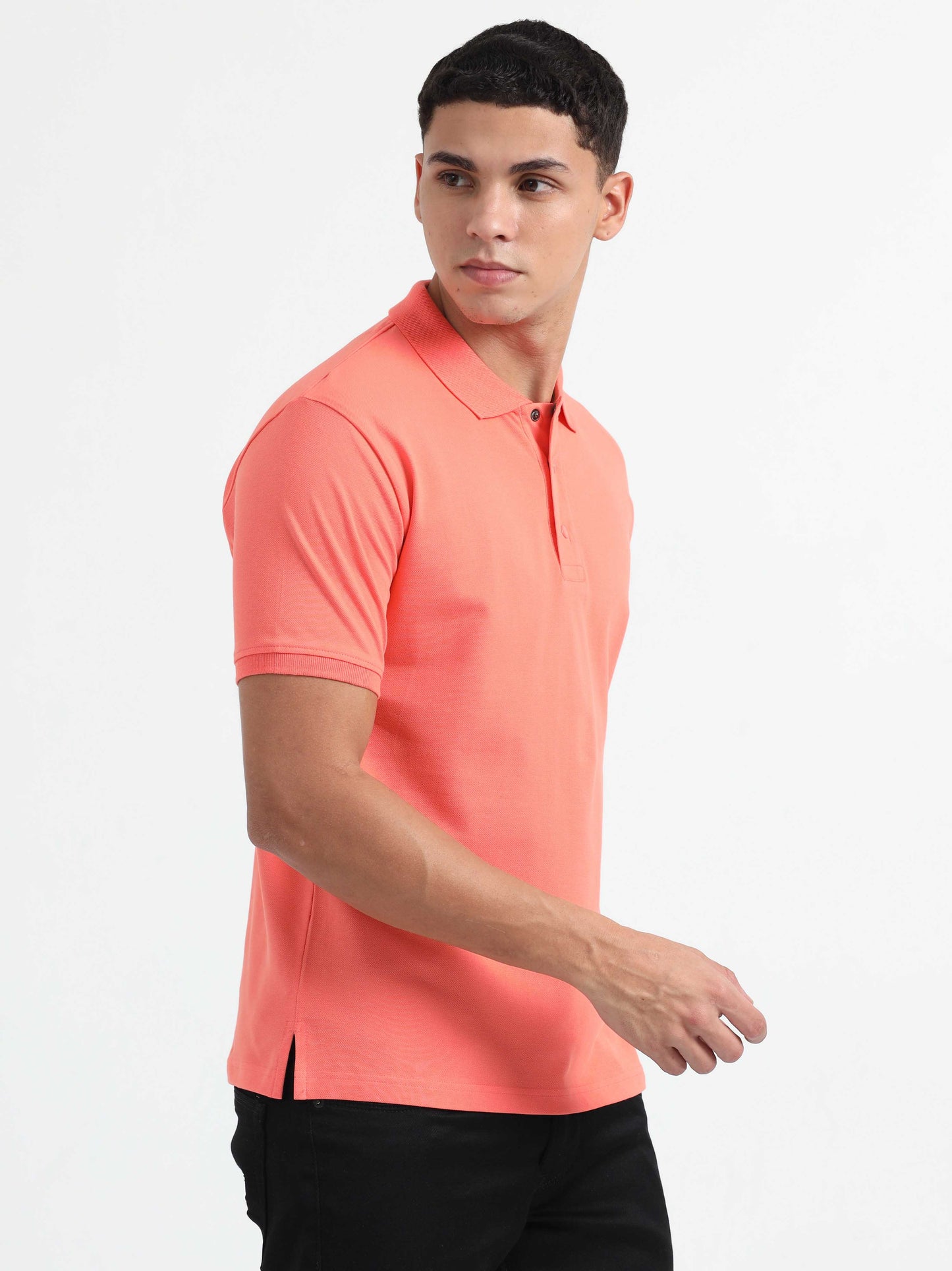 Orange Polo T-Shirt for Men