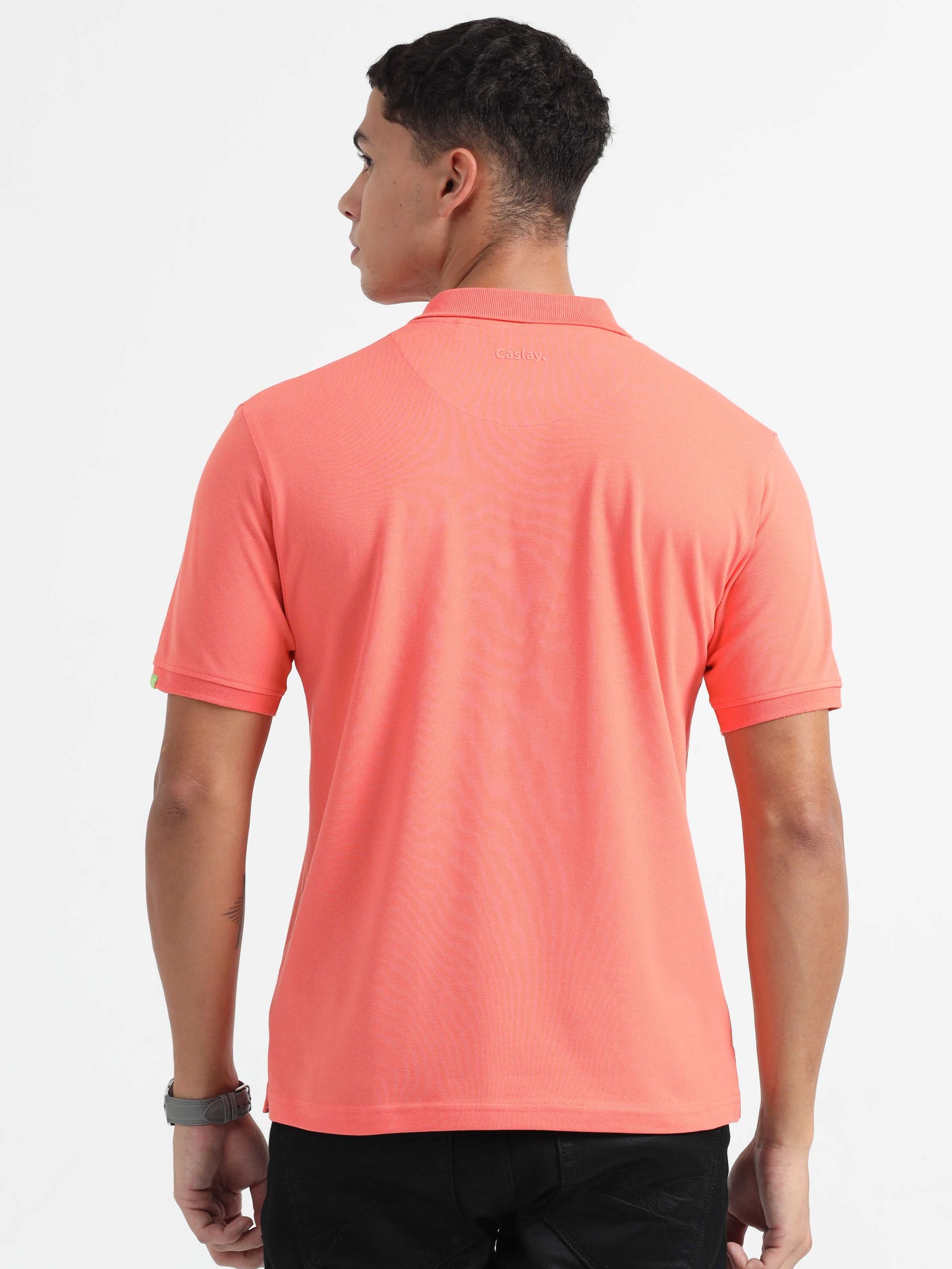 Orange Polo T-Shirt for Men