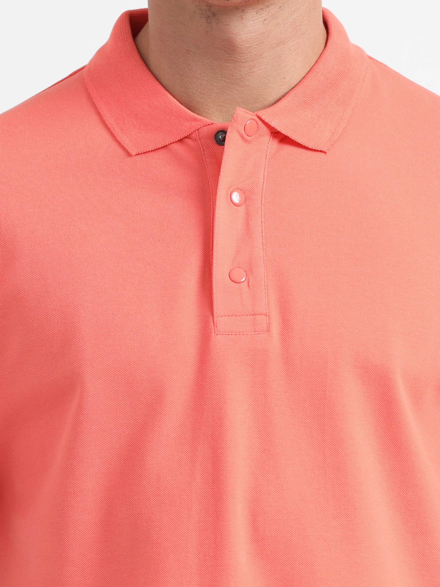 Orange Polo T-Shirt for Men