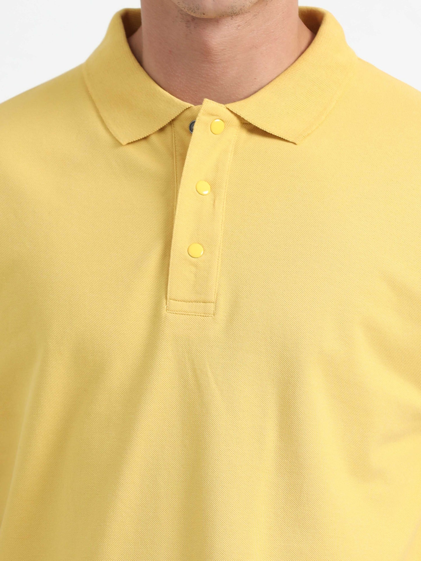 Organic Polo - Mustard