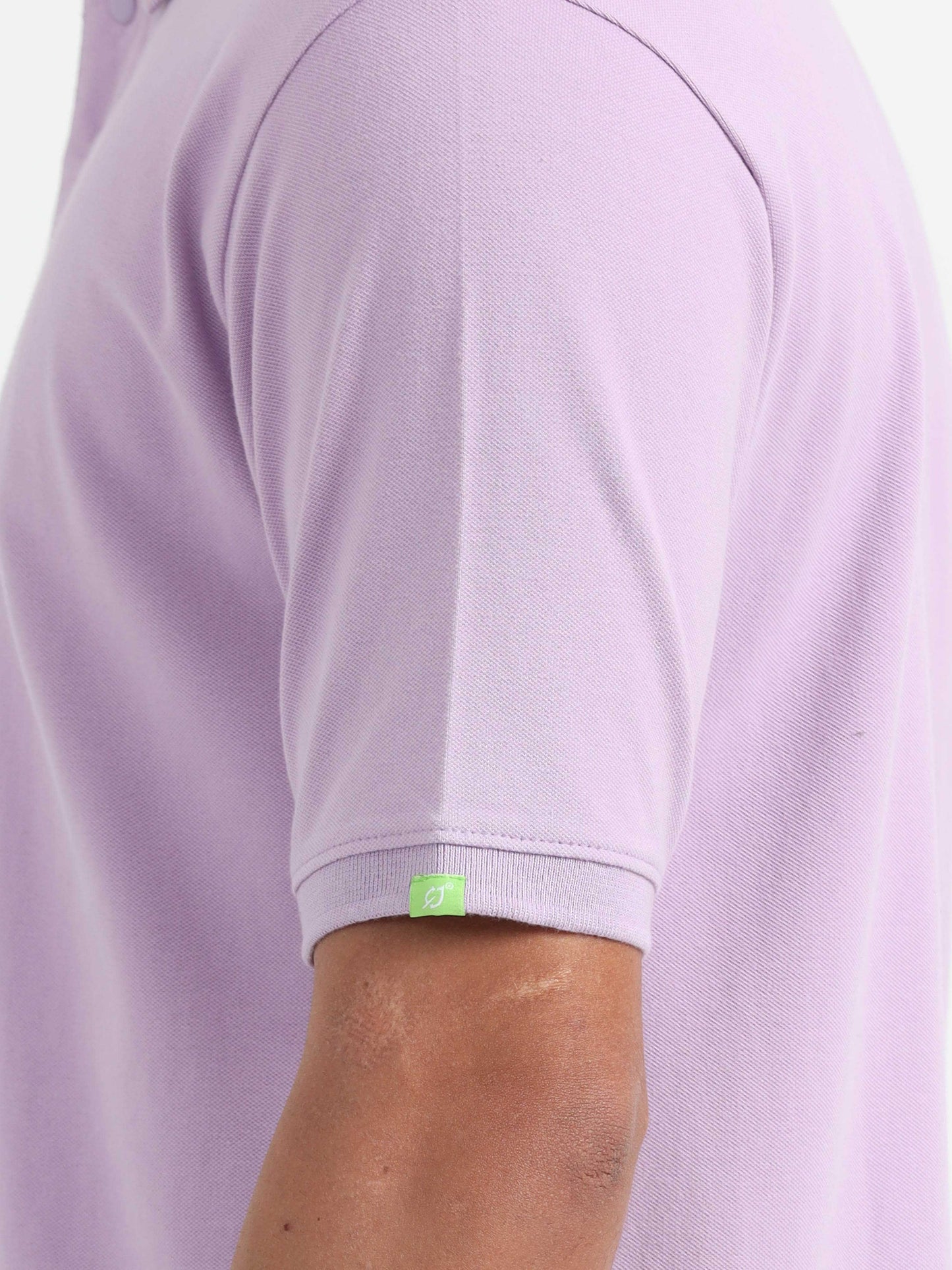 Mens Lavender Polo T-Shirt