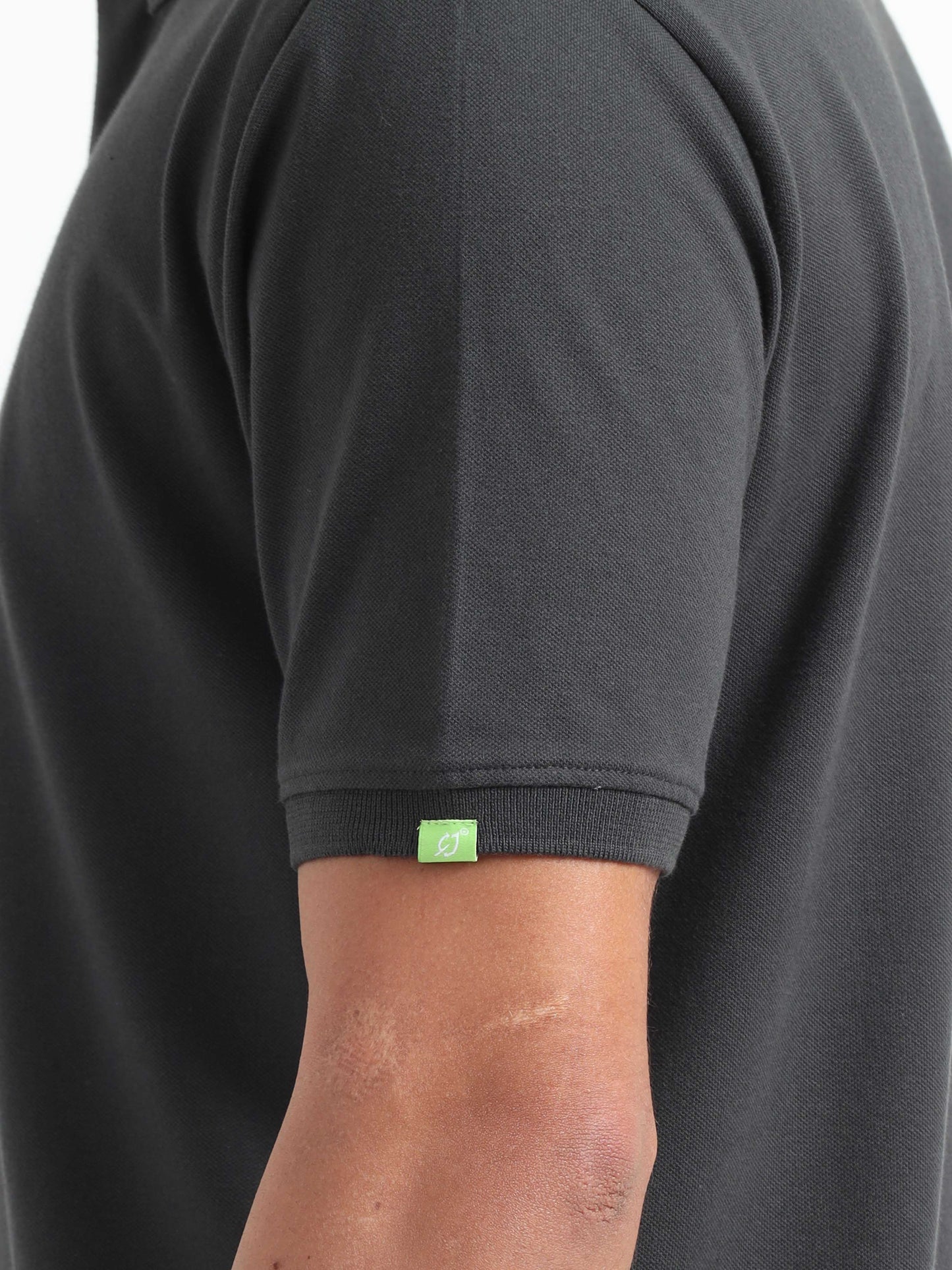 Organic Polo - Carbon Grey