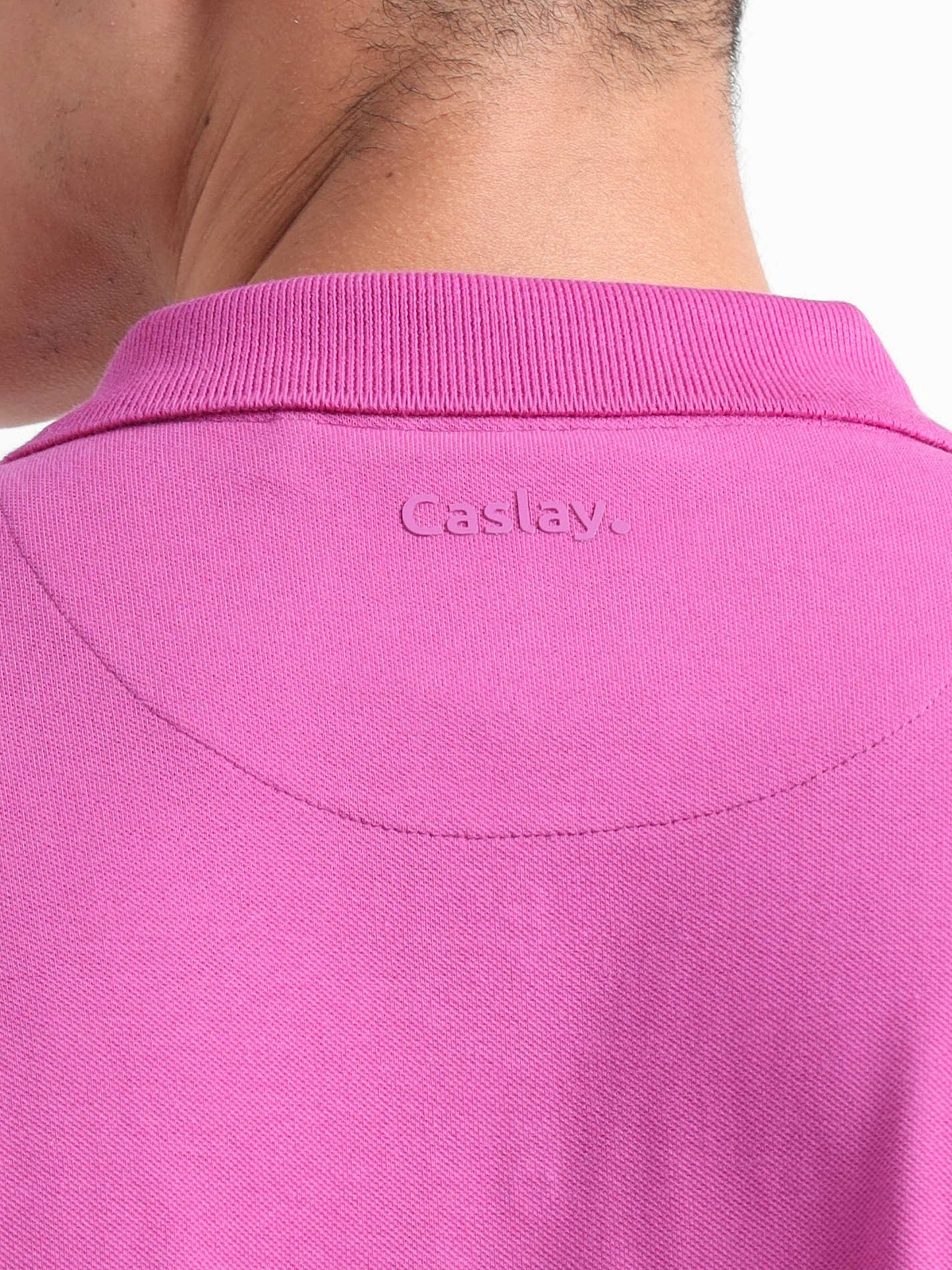 Mens Purple Polo T Shirt