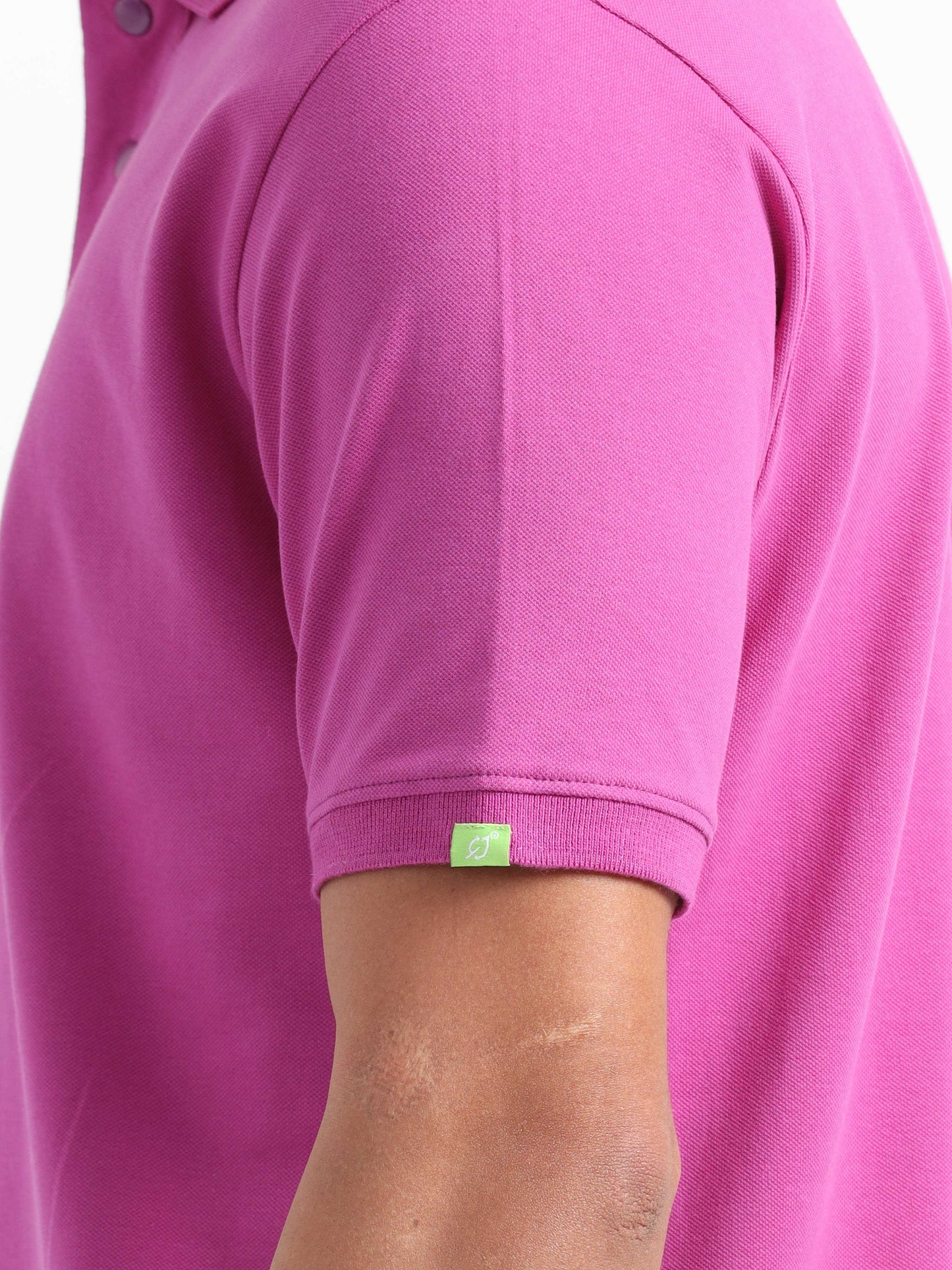 Mens Purple Polo T Shirt