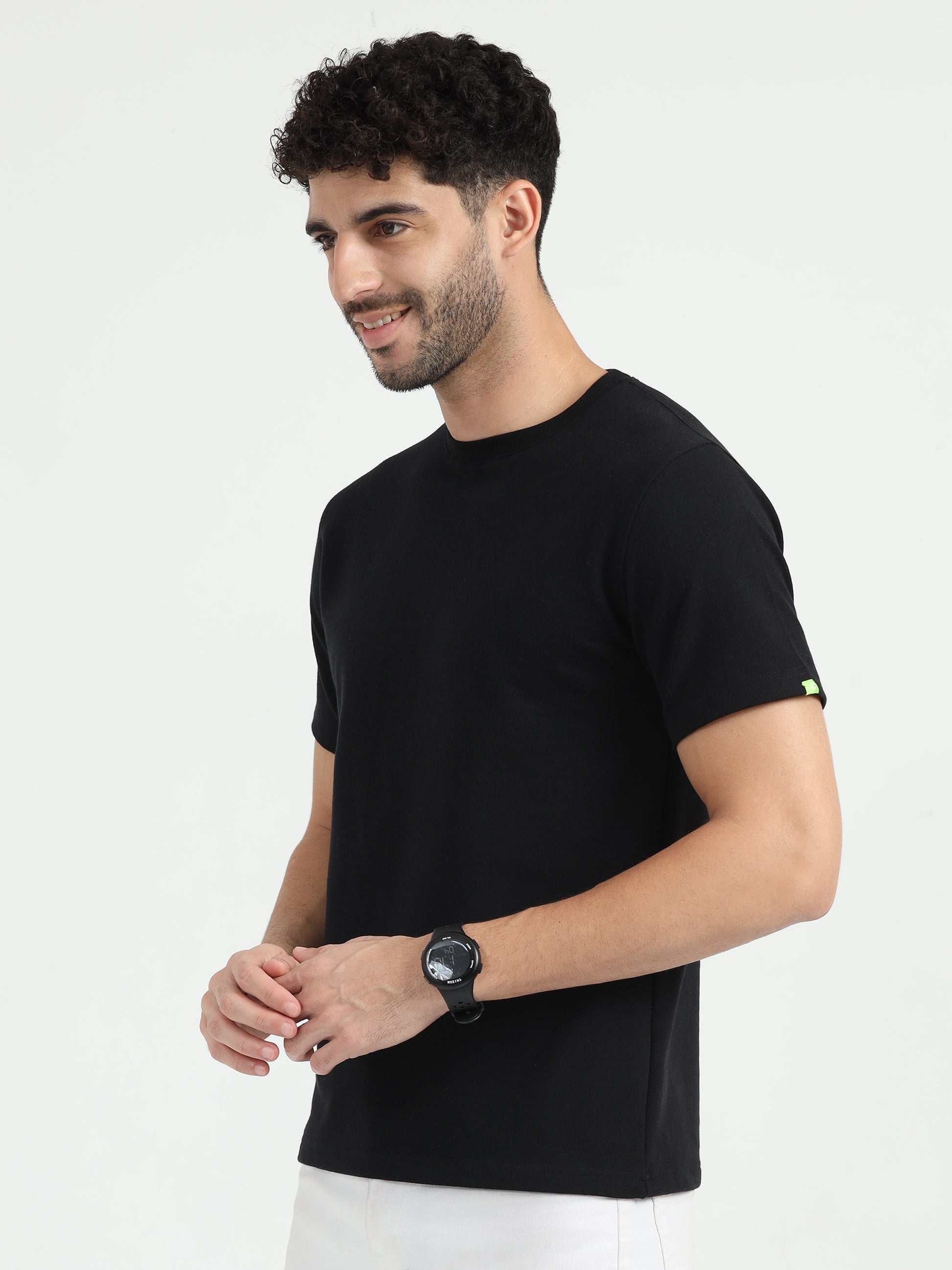 Black Sweat Absorbing Tshirt