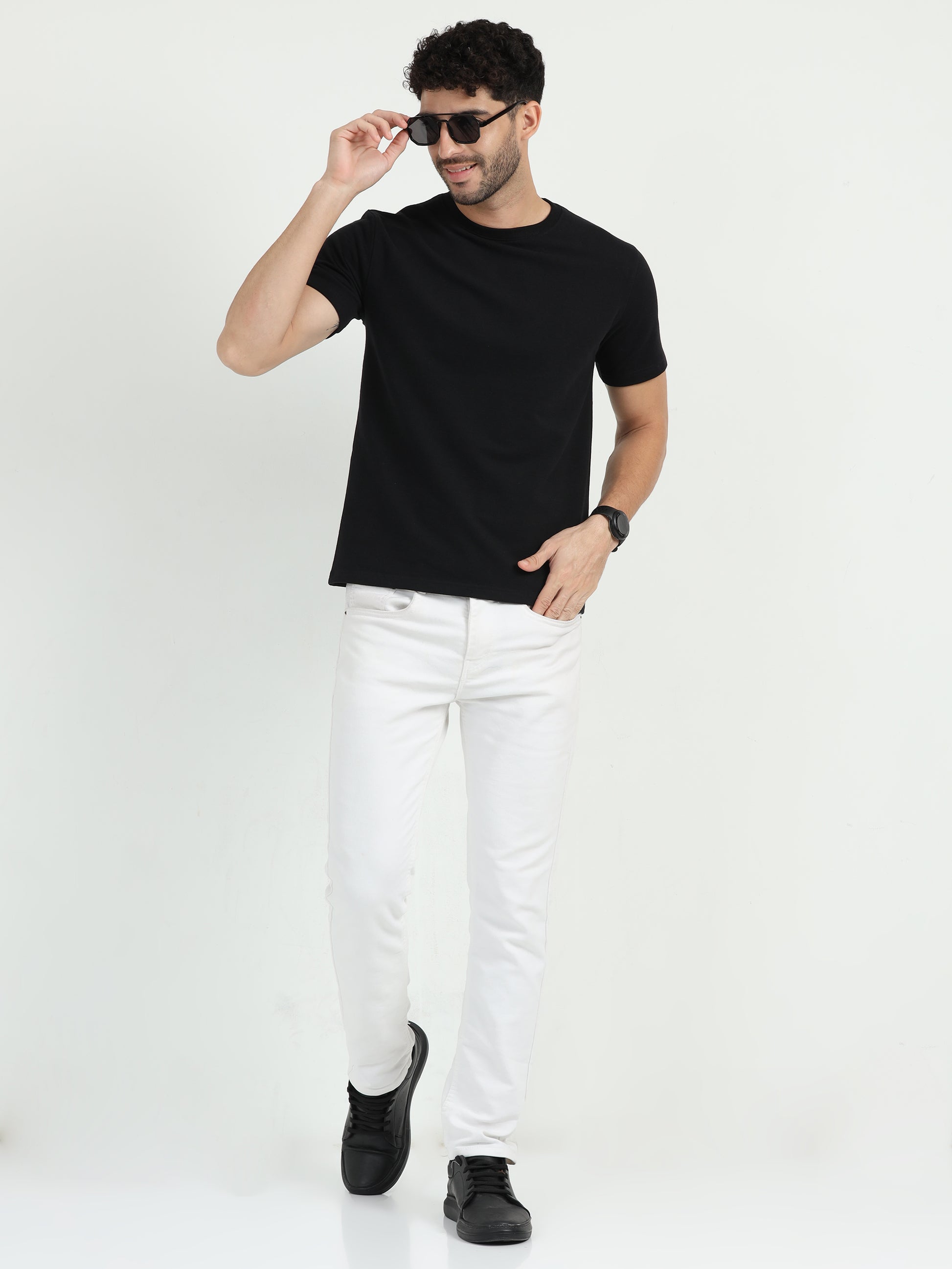 Black Sweat Absorbing Tshirt