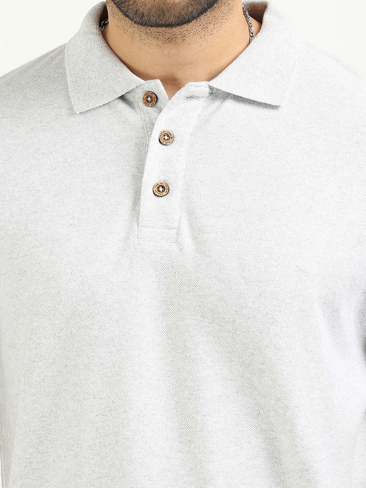 White Polo T Shirt Mens