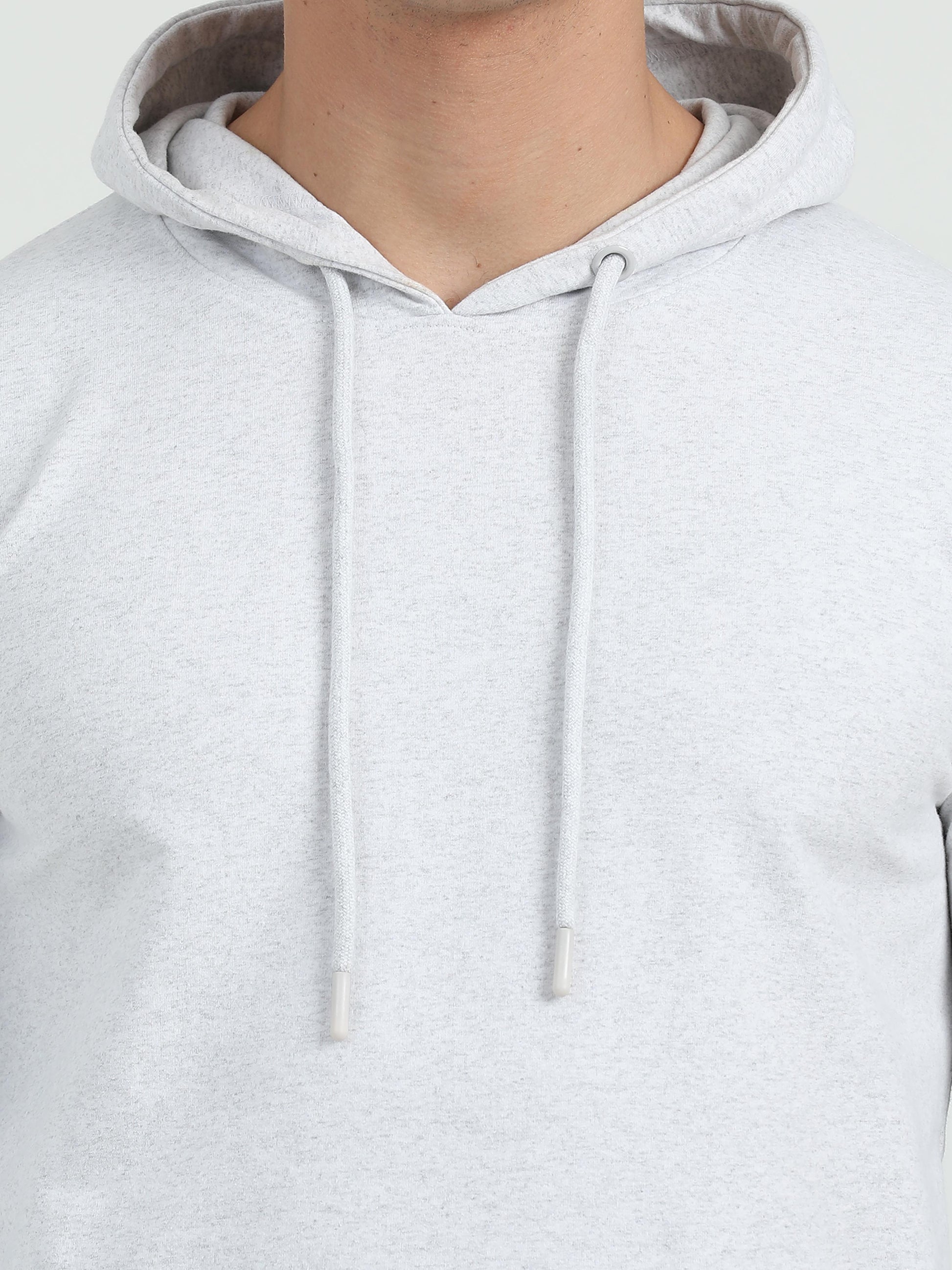 Sustainable Plain White Hoodie - Caslay