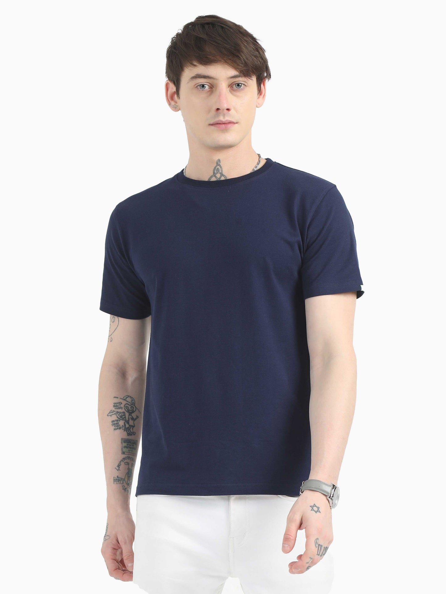 Organic Crew - Navy Blue