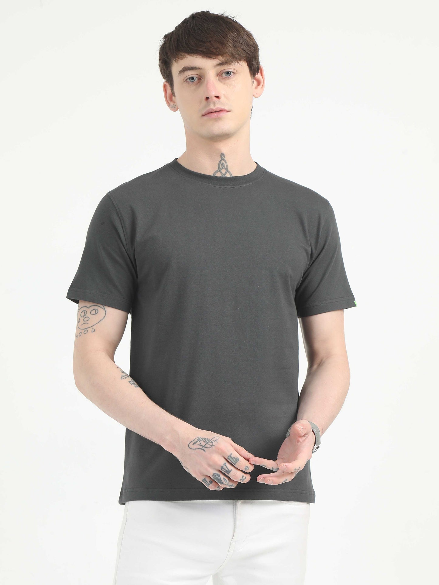 Plain Grey T-Shirt for Men