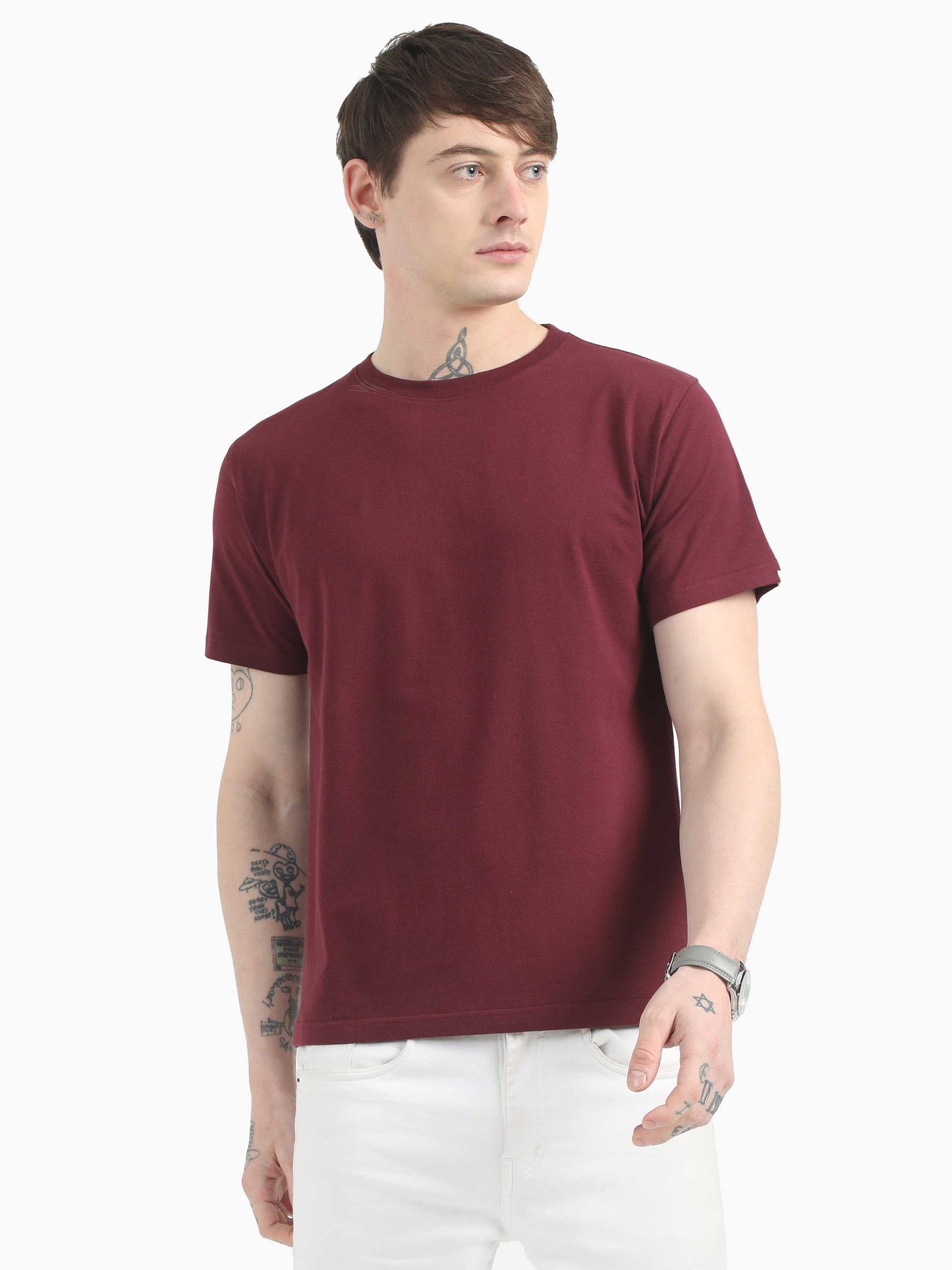 Organic Crew - Maroon