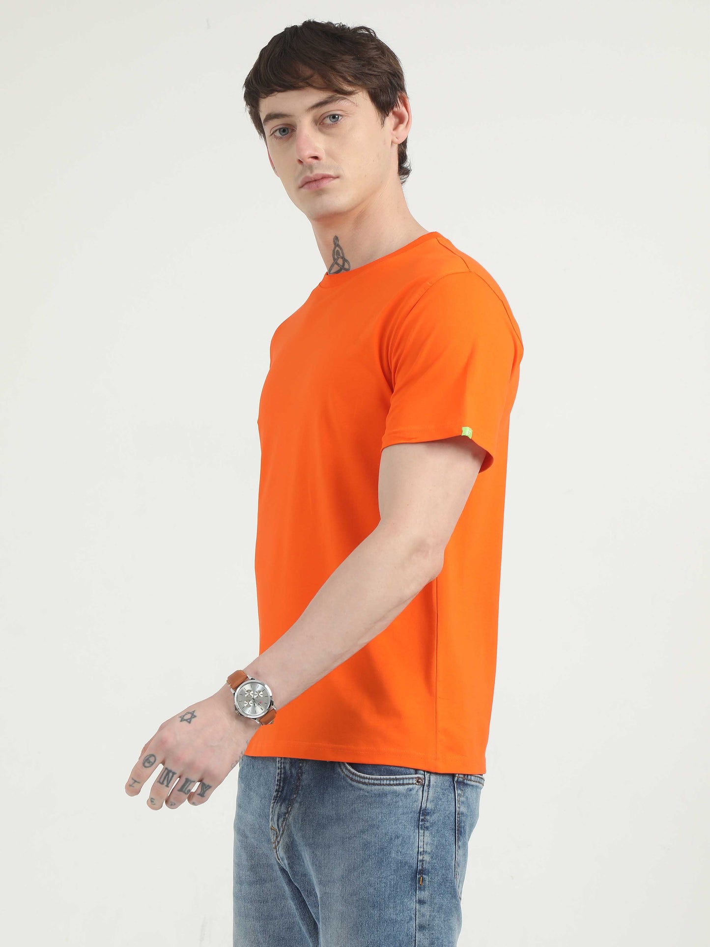 Mens Orange T-Shirt