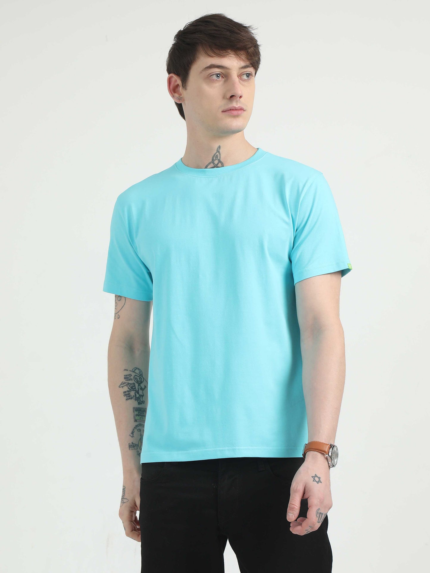 Organic Crew - Curracao Blue
