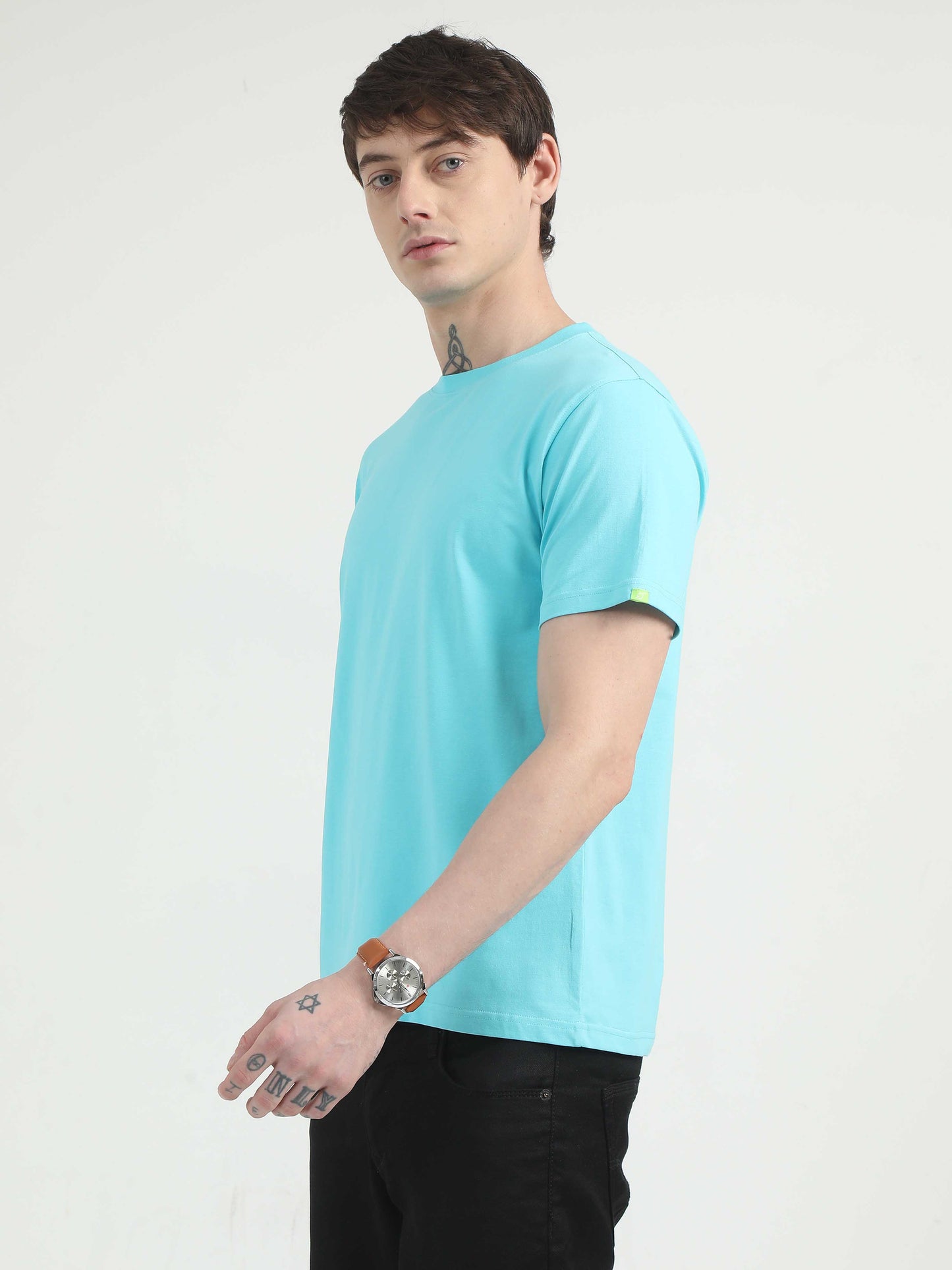 Organic Crew - Curracao Blue