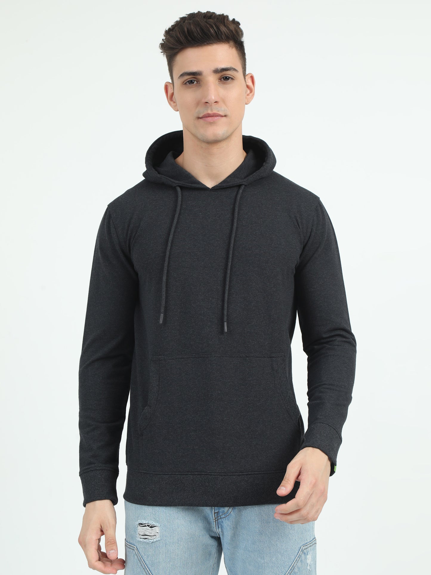 Sustainble Charcoal Grey Hoodie - Caslay