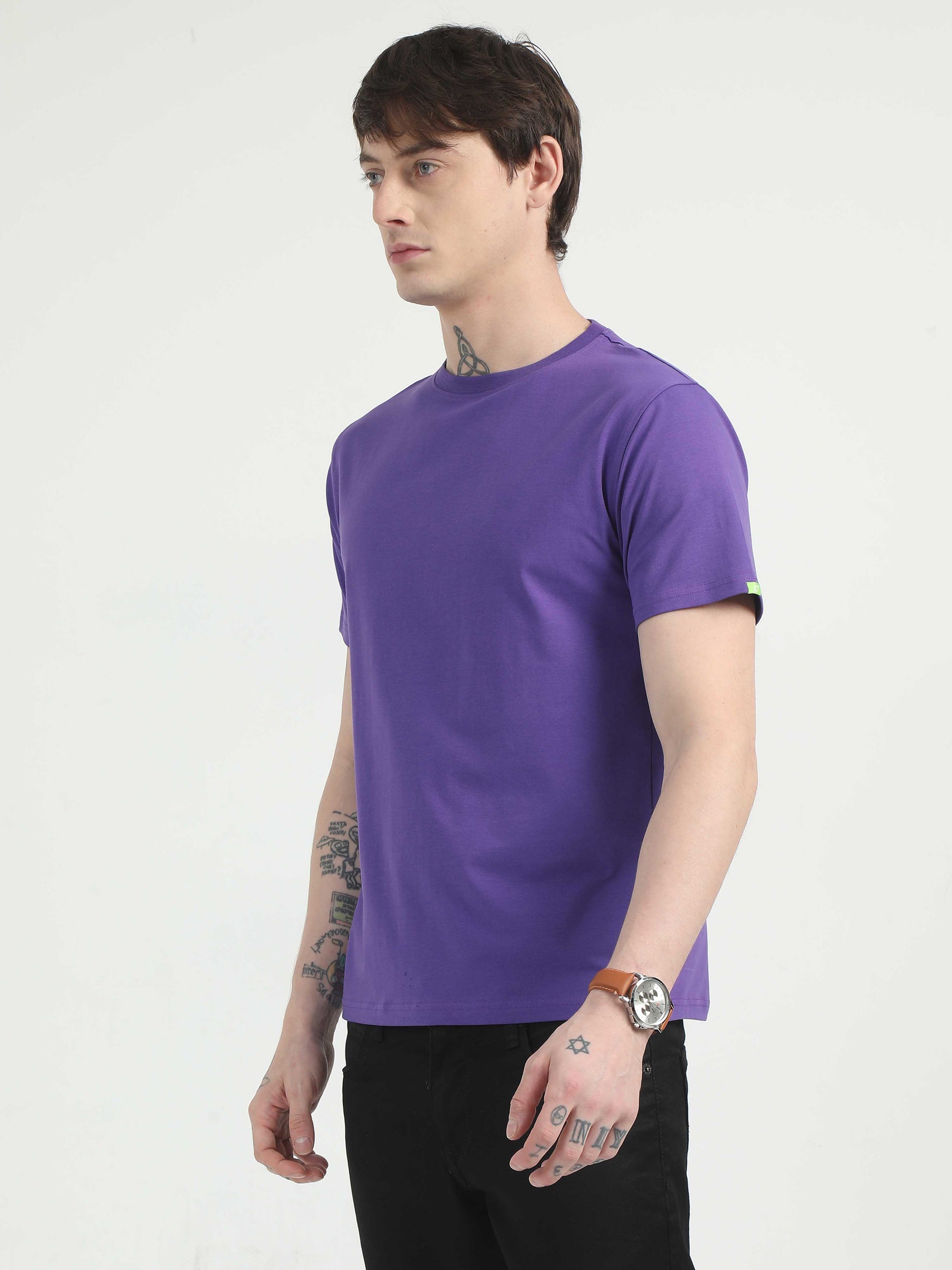 Violet T-Shirt for Men