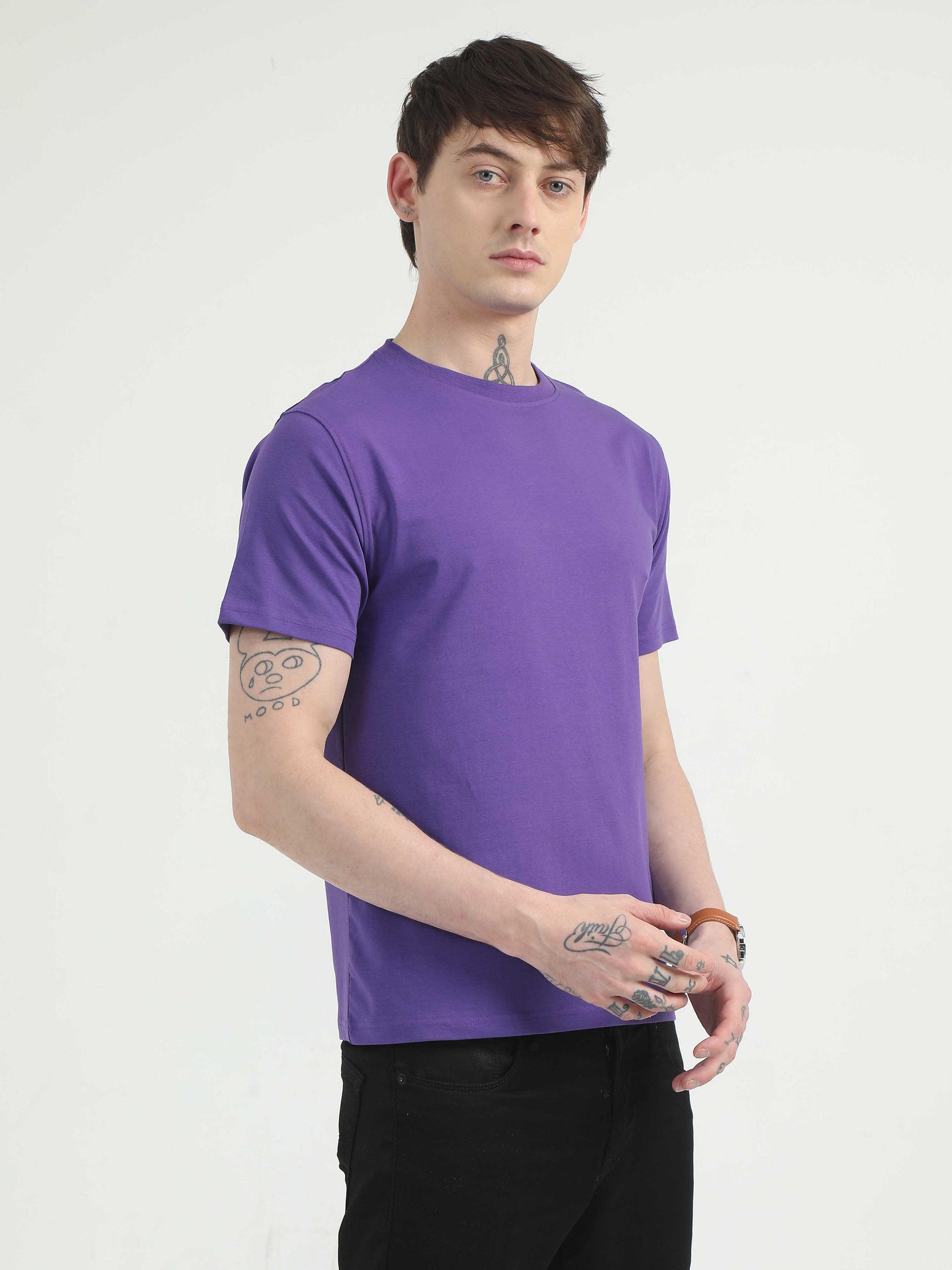 Violet T-Shirt for Men