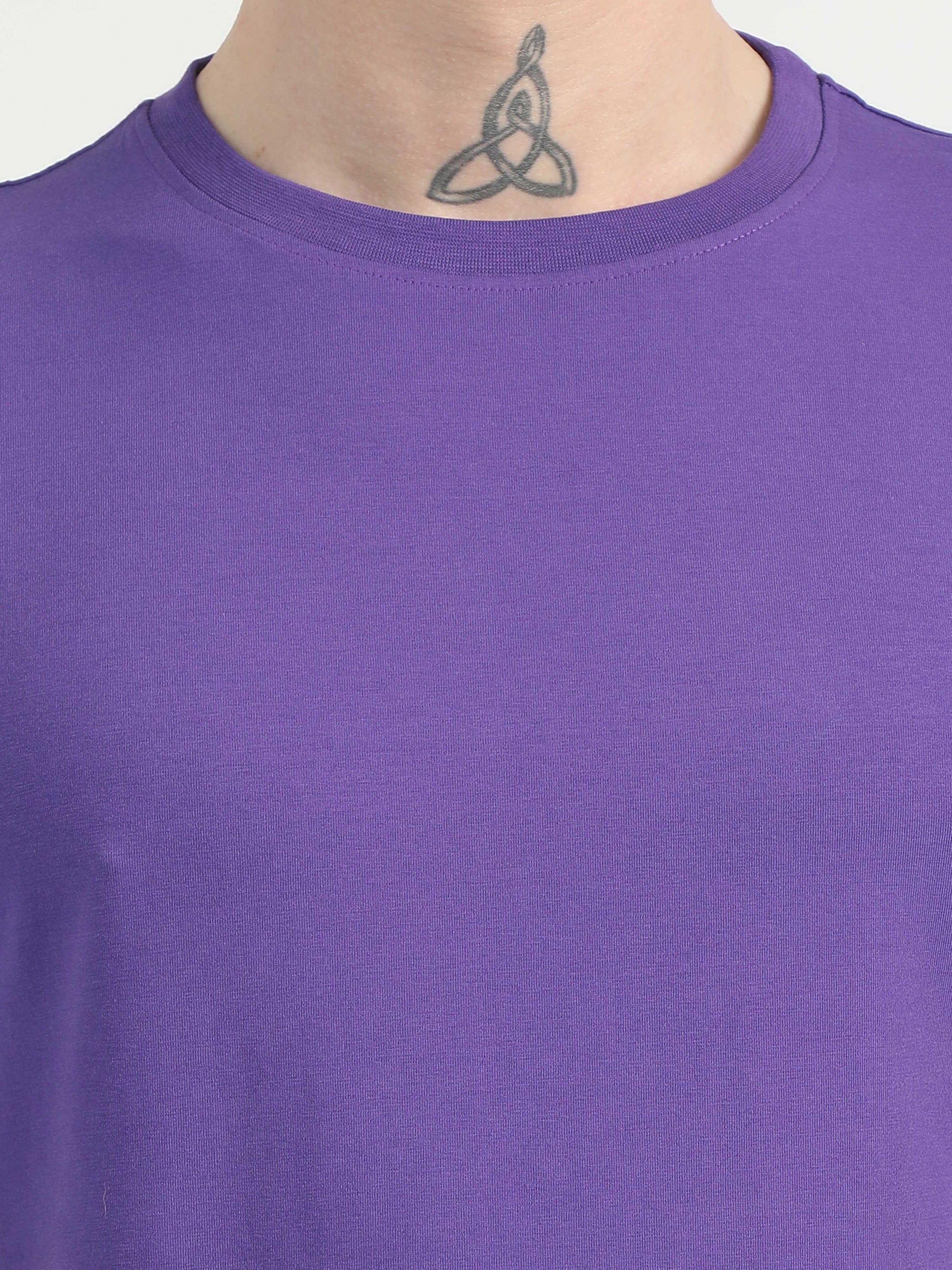 Violet T-Shirt for Men