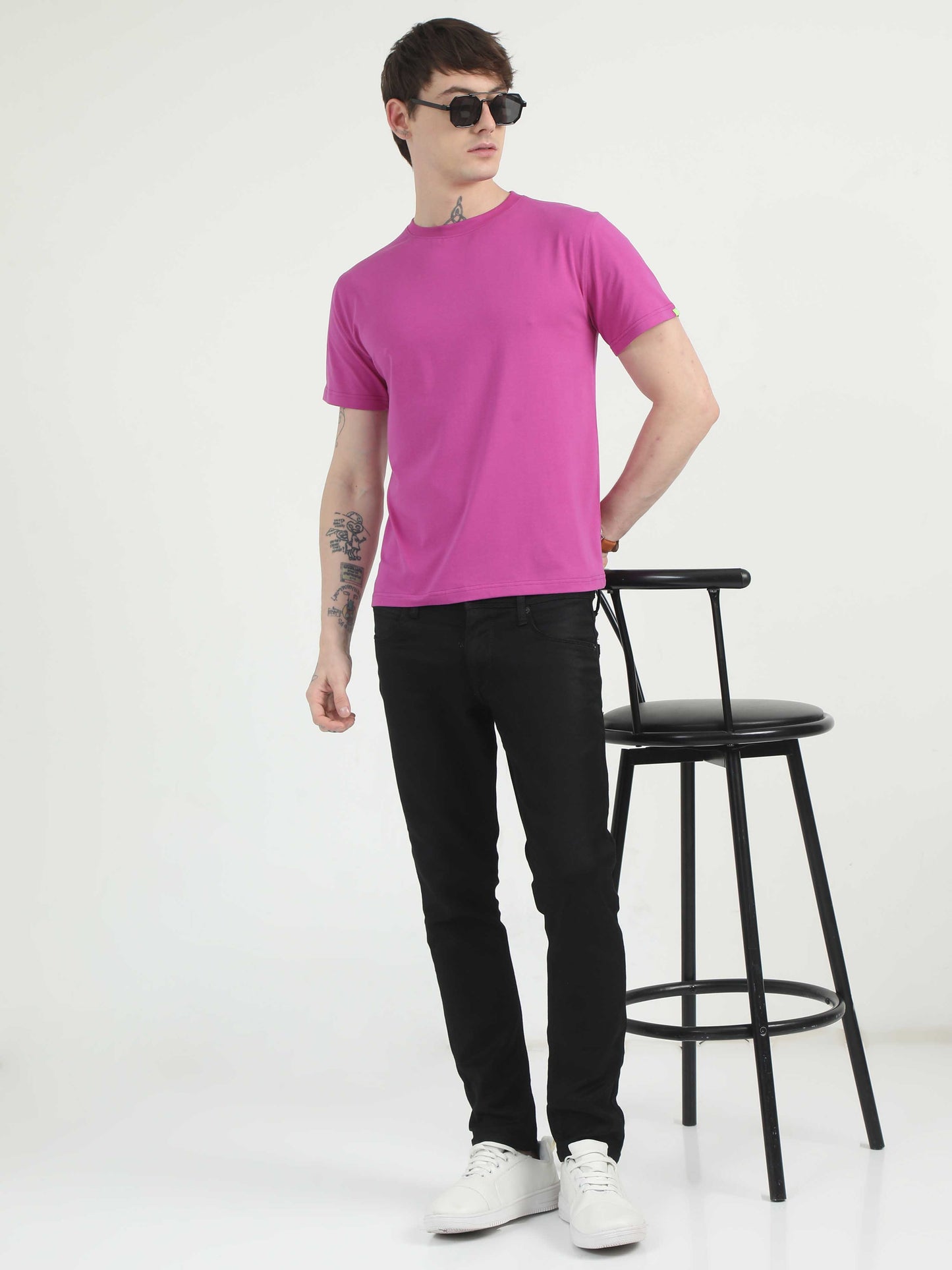 Purple Color T Shirt