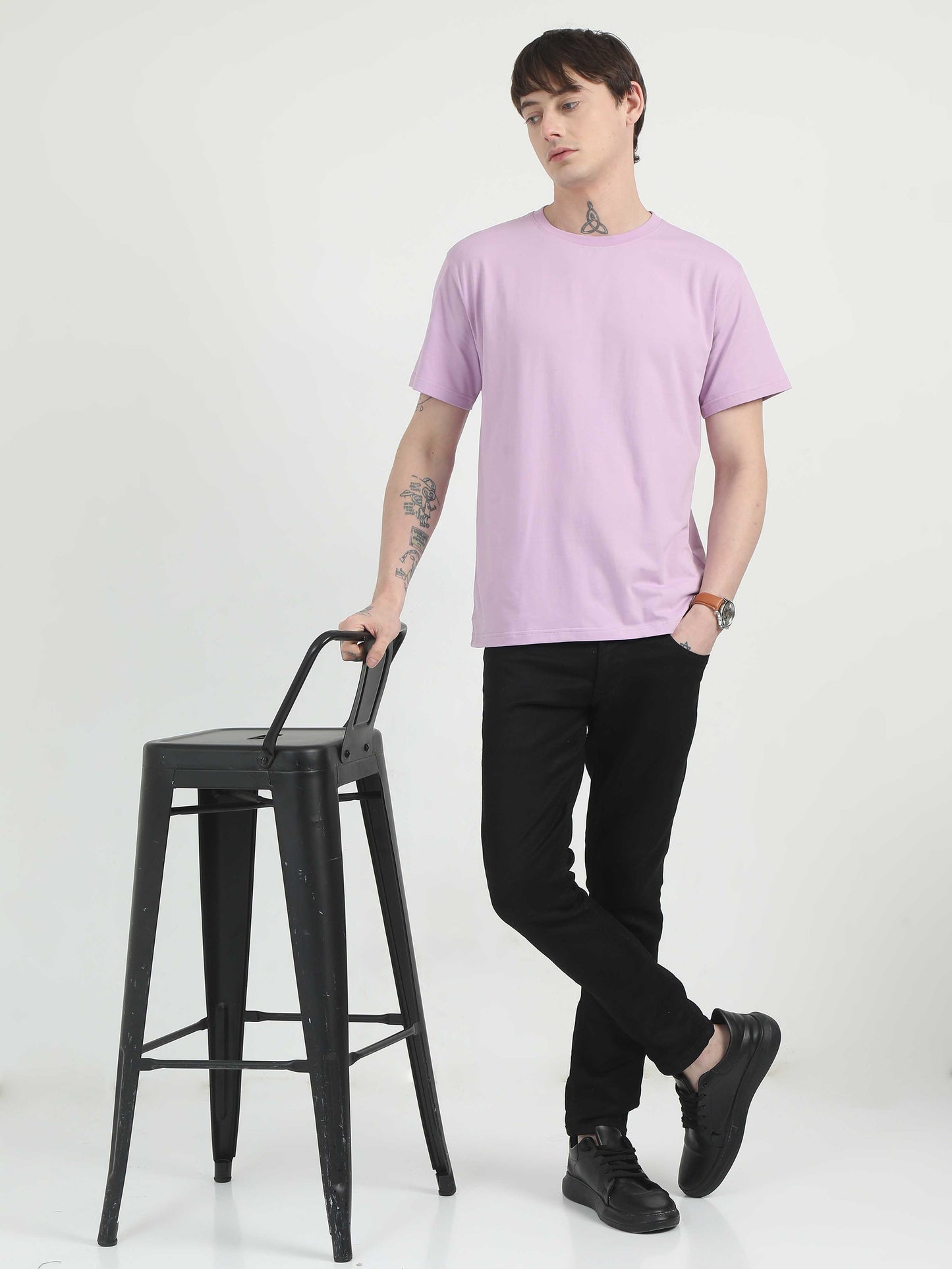 Lavender T-Shirt for Men
