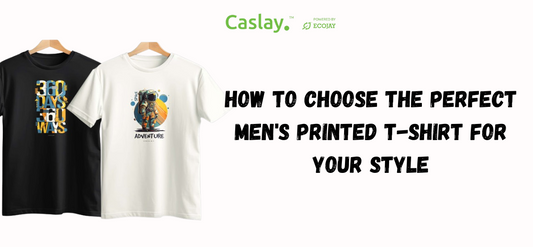 men’s printed T-shirt 