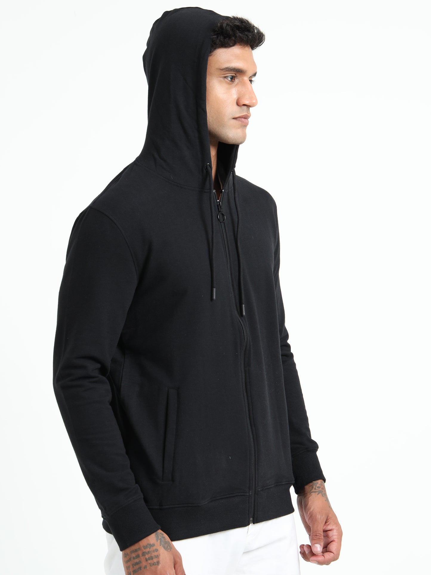 Sustainable Black Hoodie