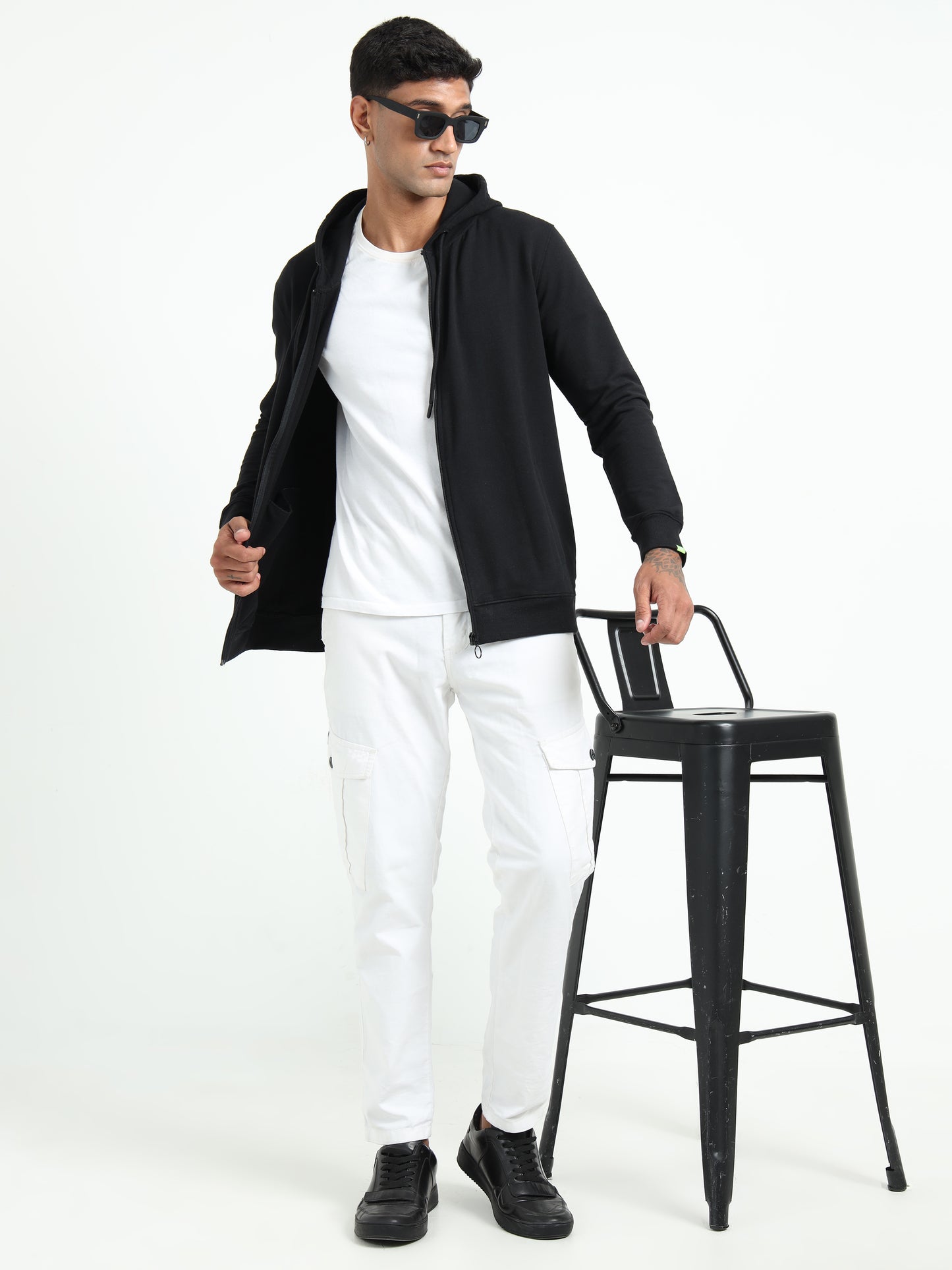Sustainable Black Hoodie