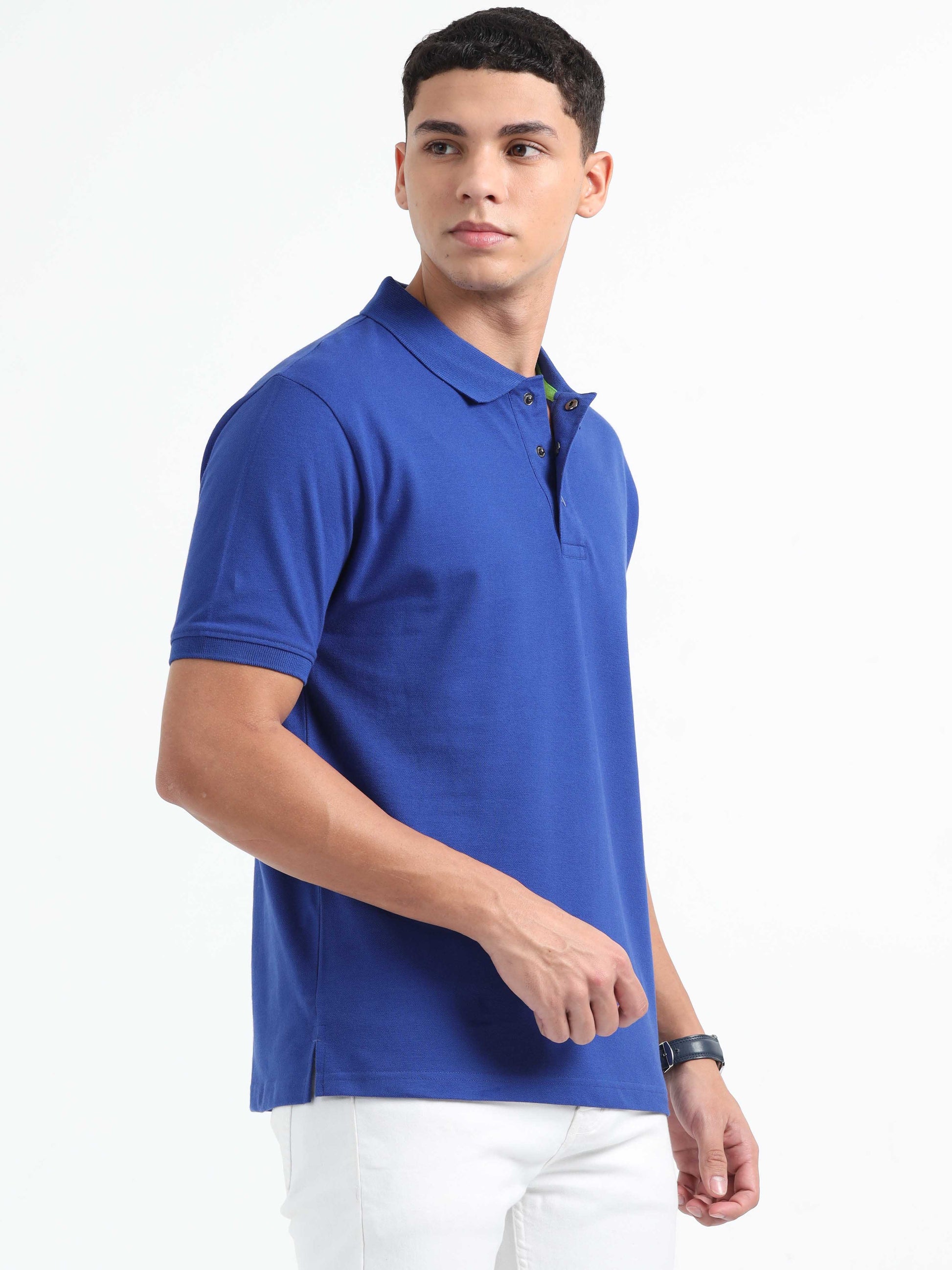 Men's Royal Blue Polo T-Shirt 