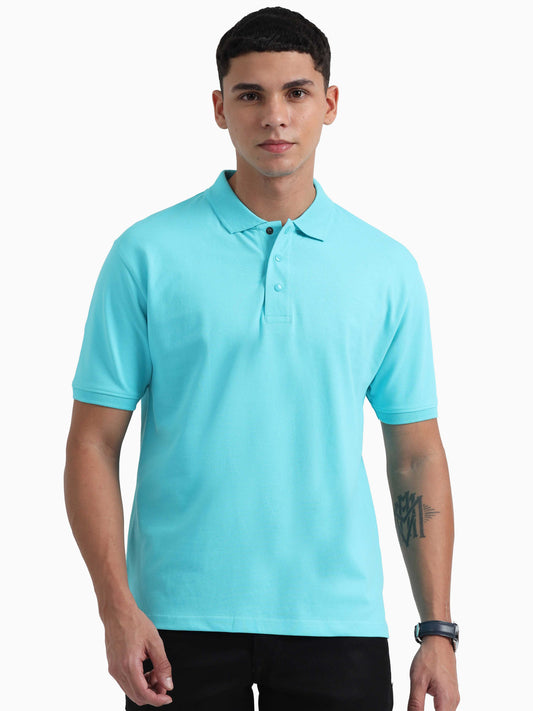 Organic Polo - Curracao Blue