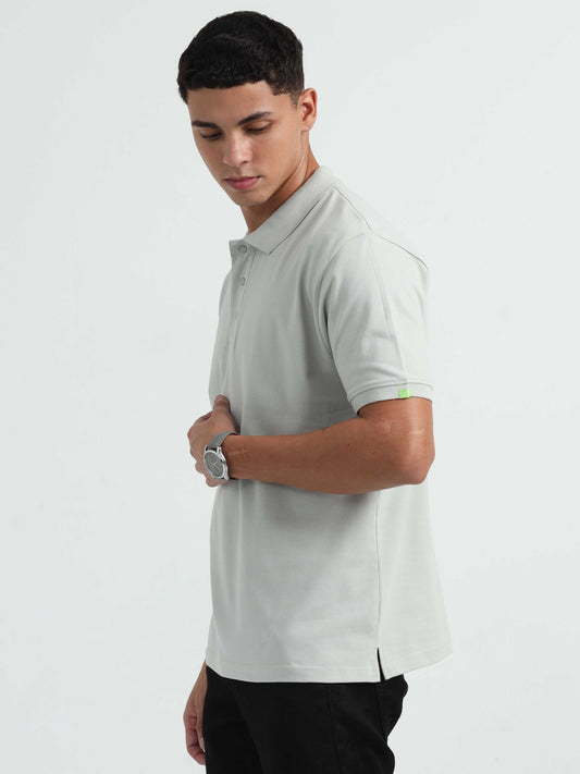Organic Polo - Stom Grey