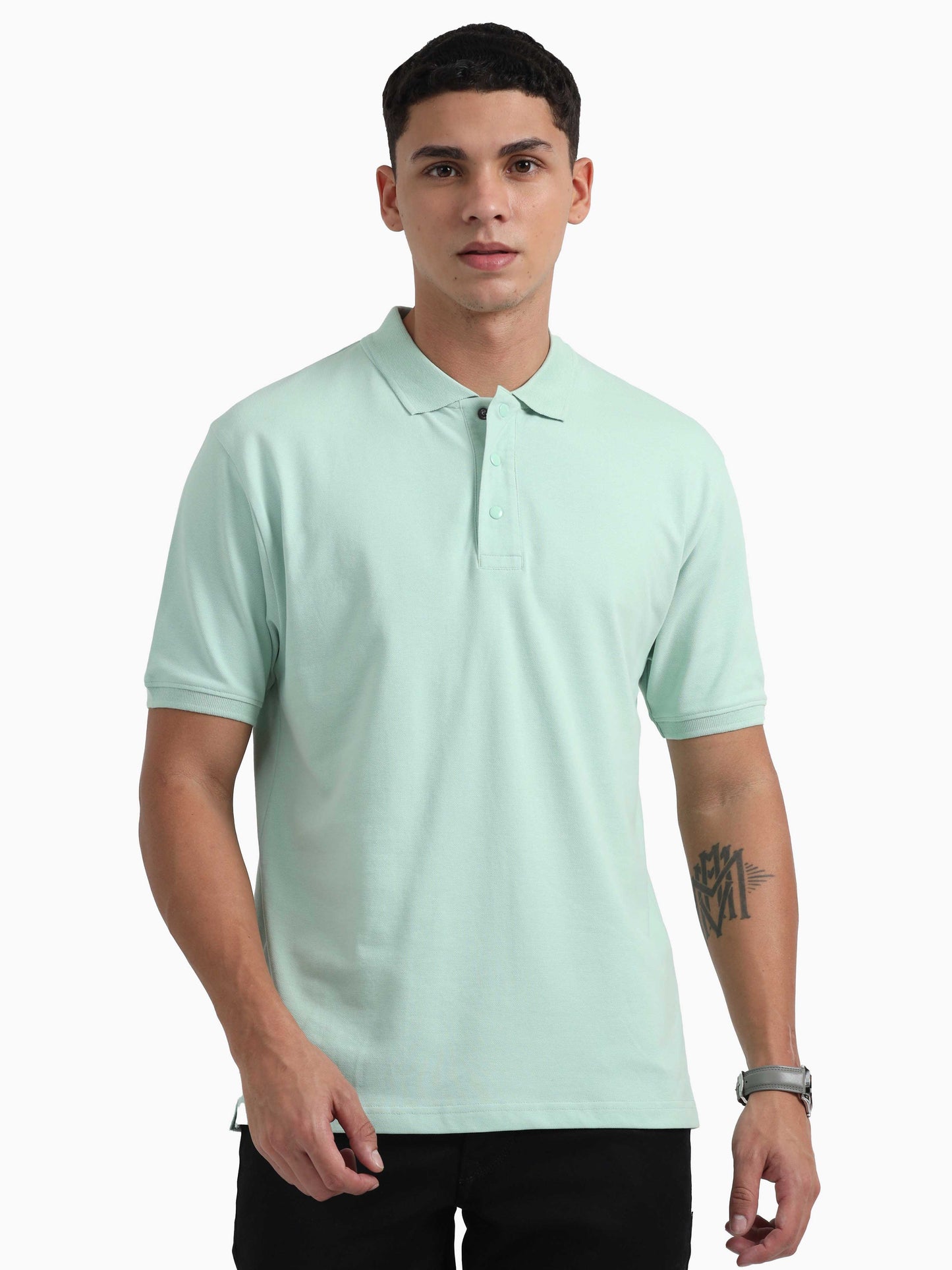 Organic Polo - Jade Green