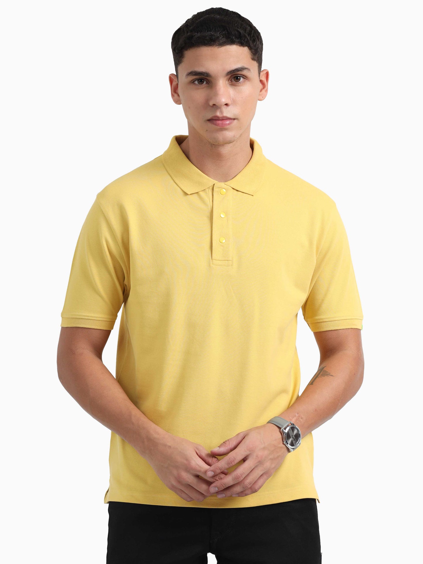 Organic Polo - Mustard