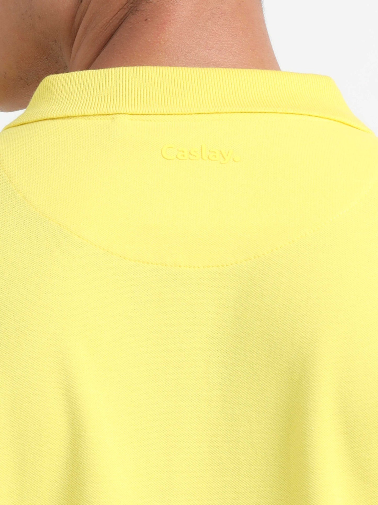 Caslay Organic Cotton - Illuminating Polo T-Shirt