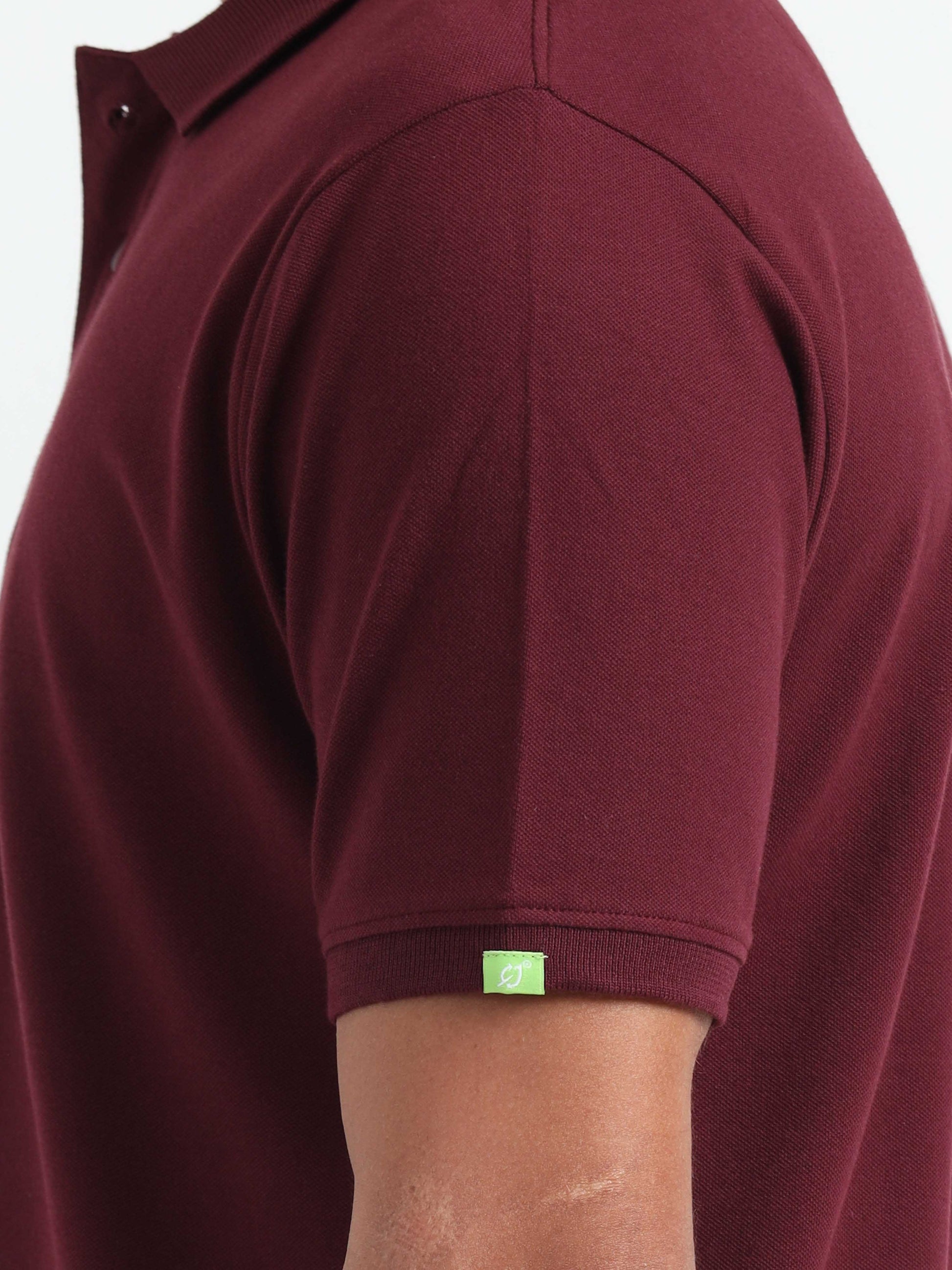 Maroon Polo T-Shirt for Men