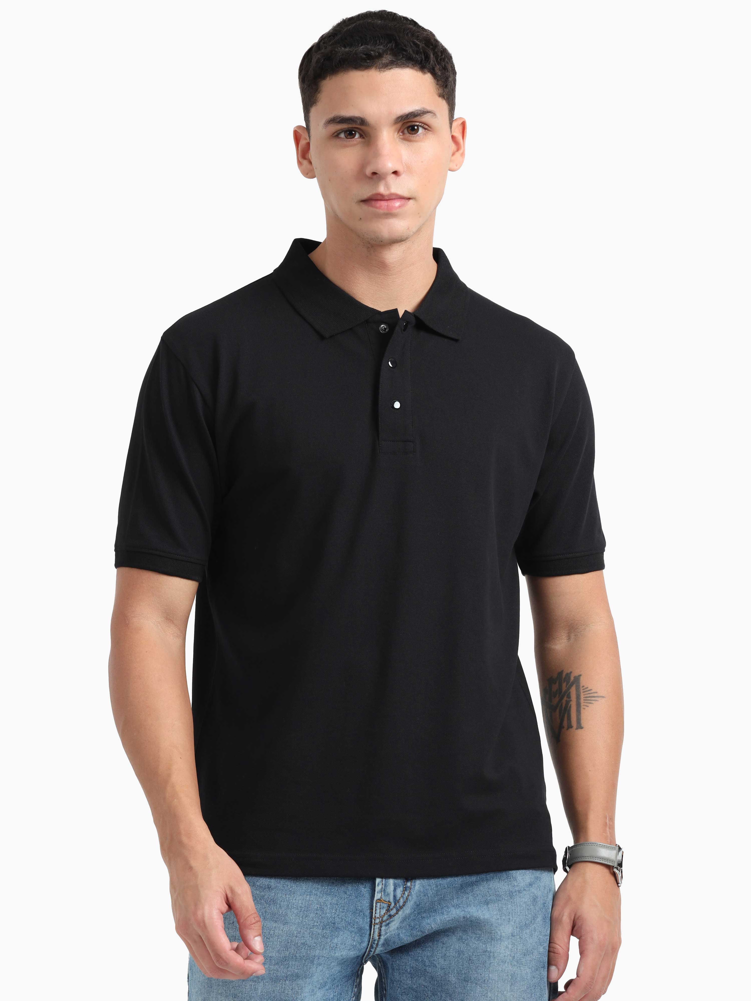 Organic Polo - Black
