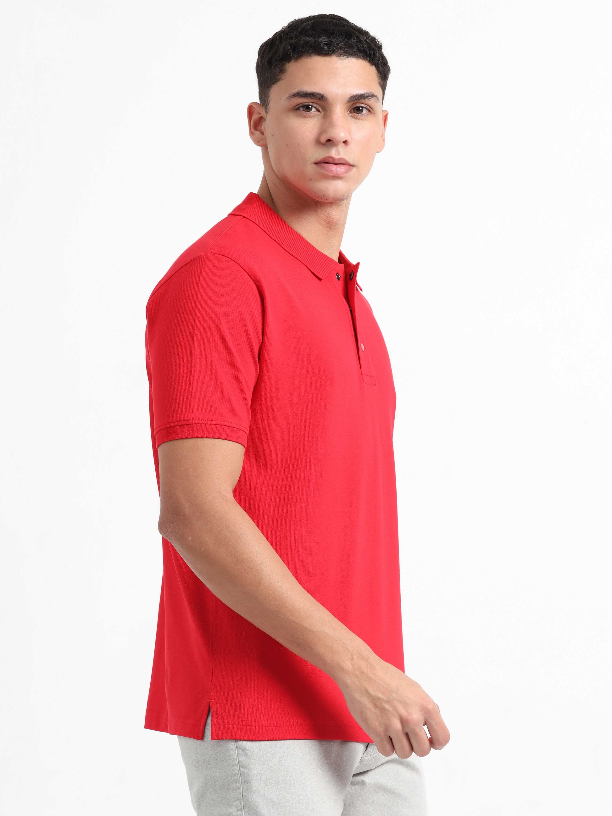 Red Polo T-Shirt for Men 