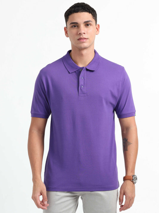 Mens Violet T-Shirt 