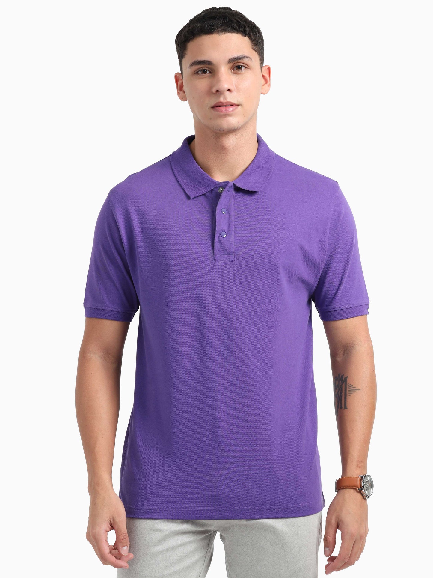 Organic Polo - Prism Violet