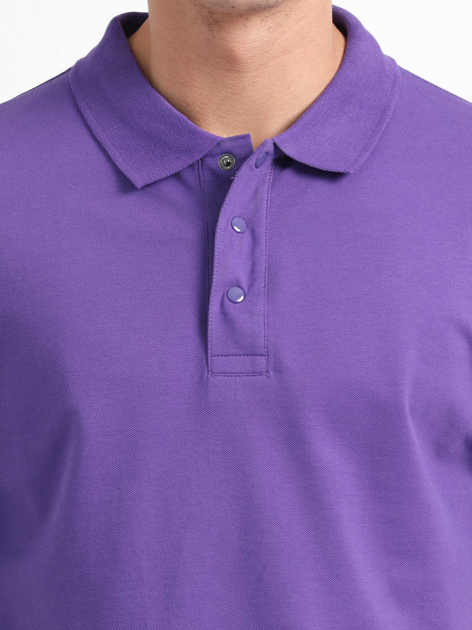 Mens Violet T-Shirt 