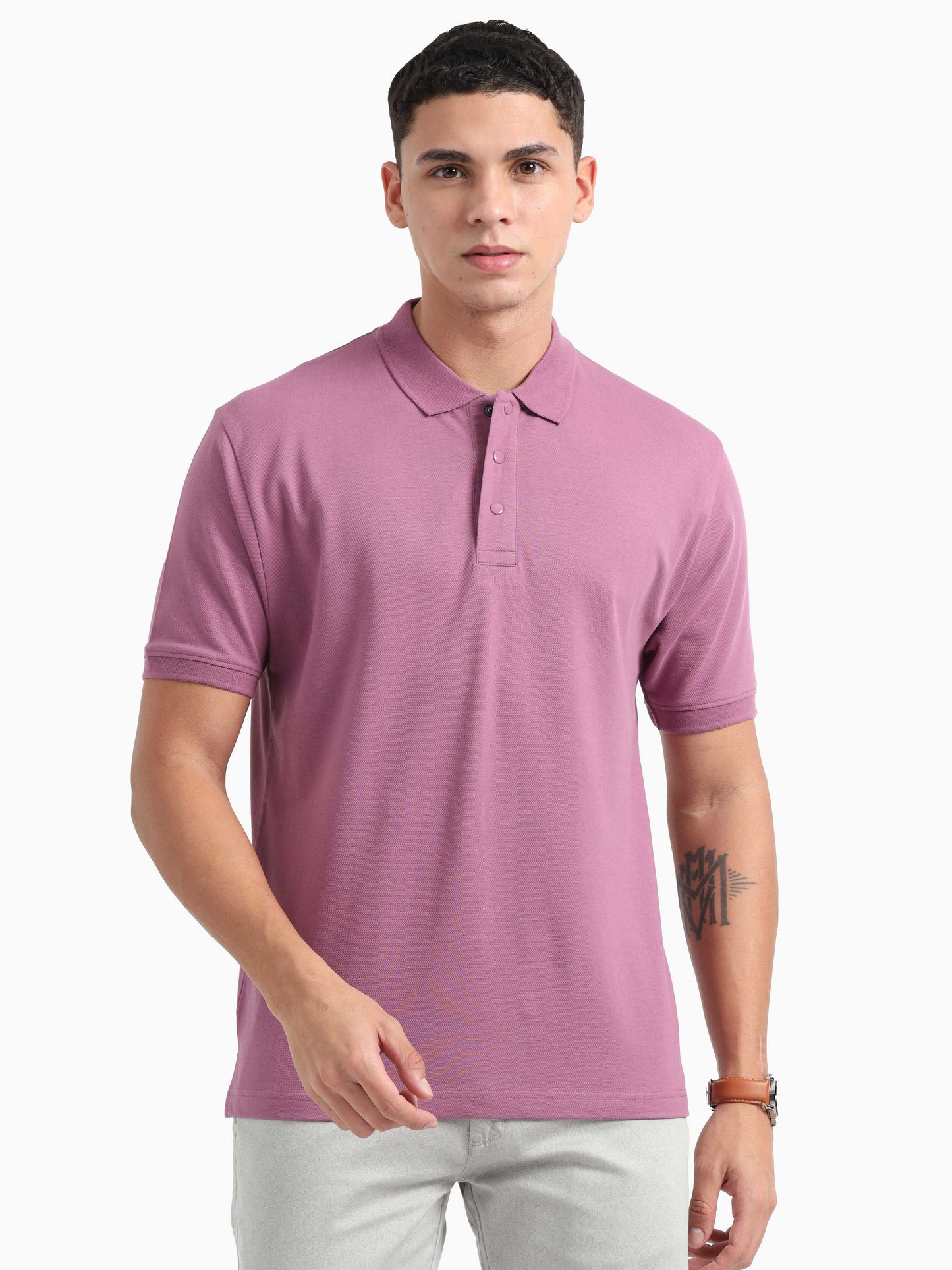 Organic Polo - Purple