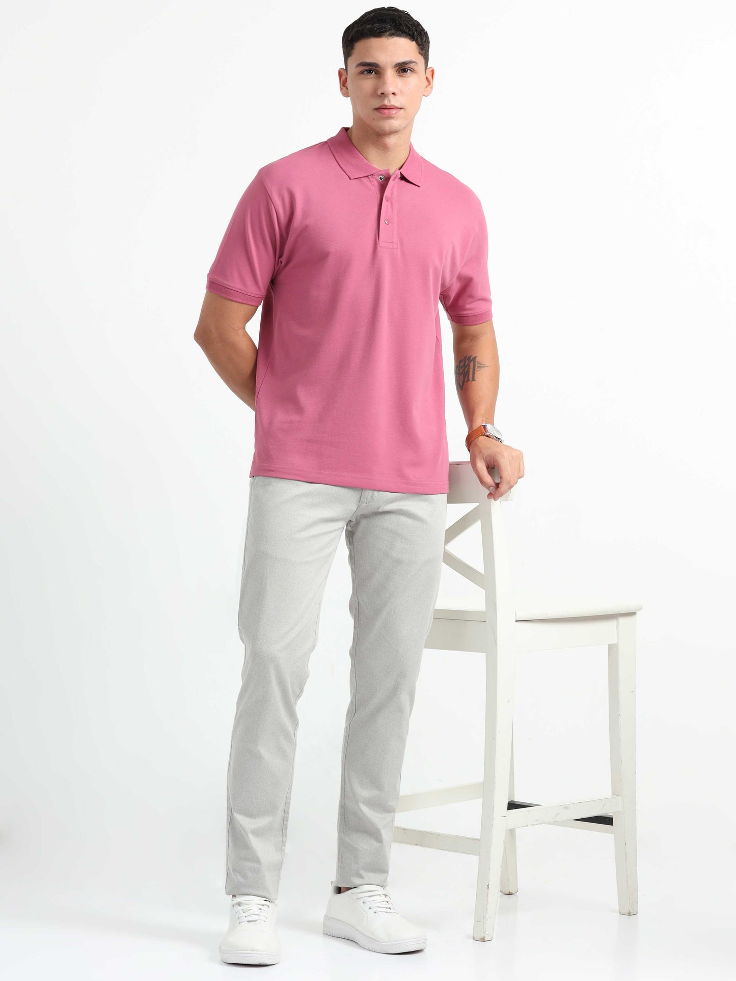 Red Violet T-Shirt for Men