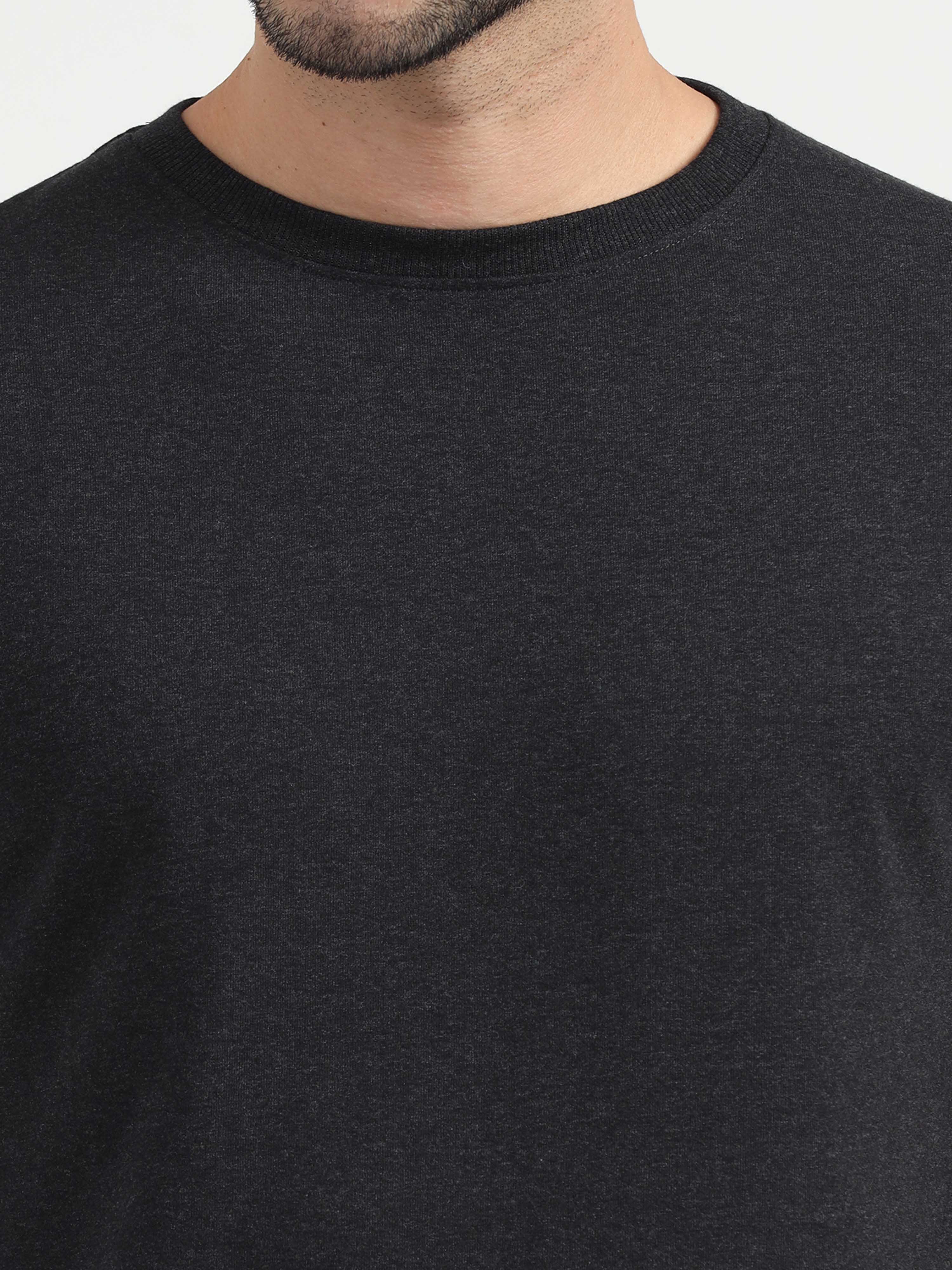 ACKA. shirt docking sweat dark gray