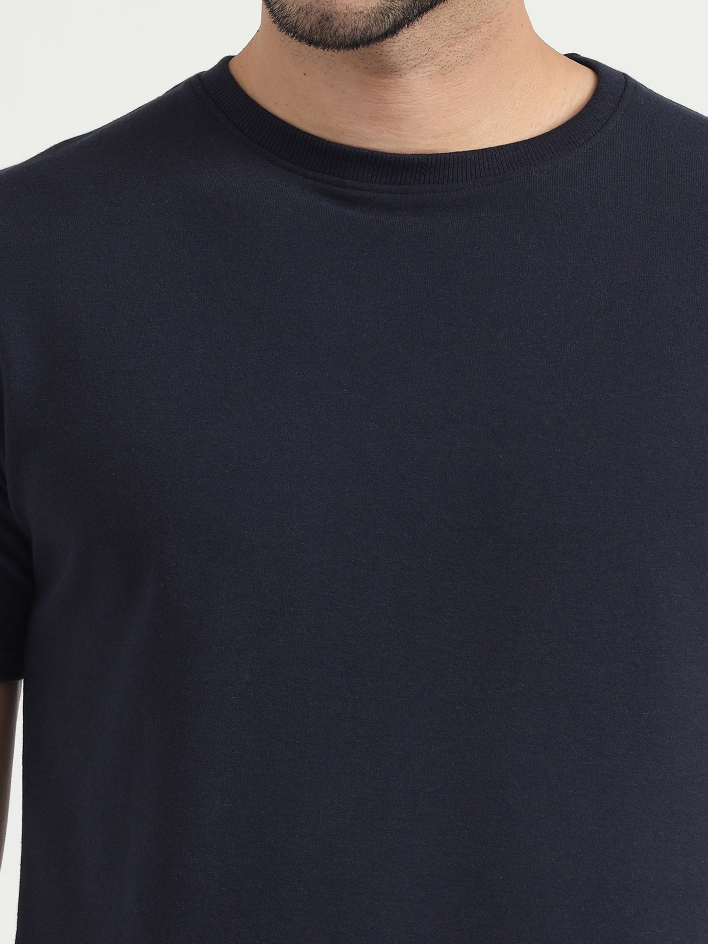  Navy Blue Sweat Absorbing T Shirt 