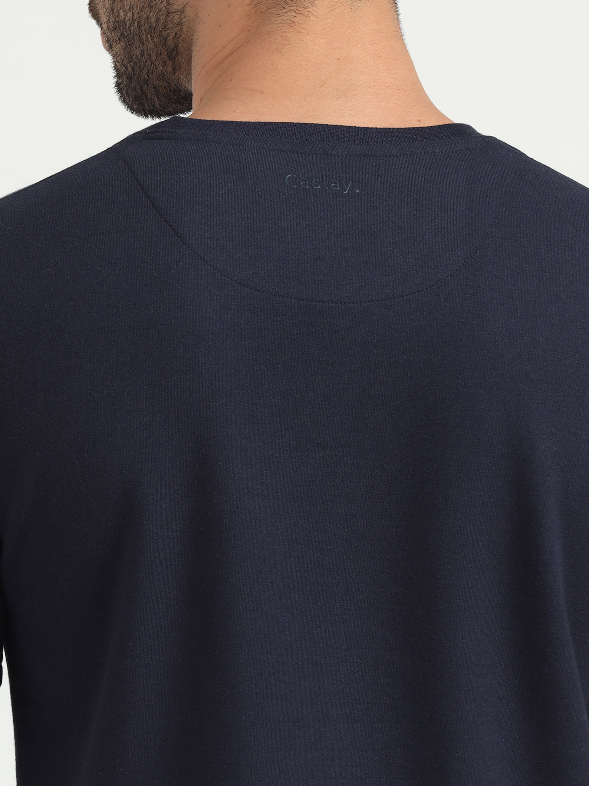  Navy Blue Sweat Absorbing T Shirt 