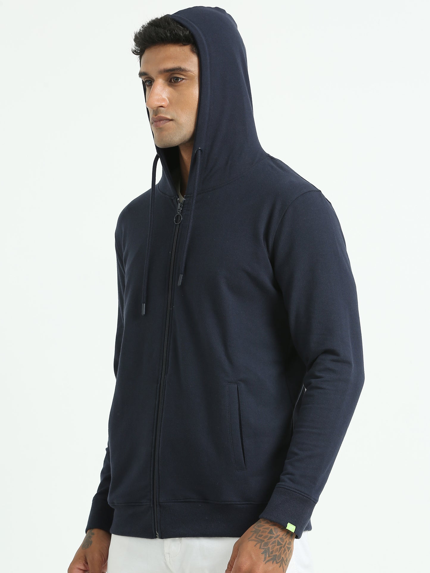 Sustainable Navy Hoodie