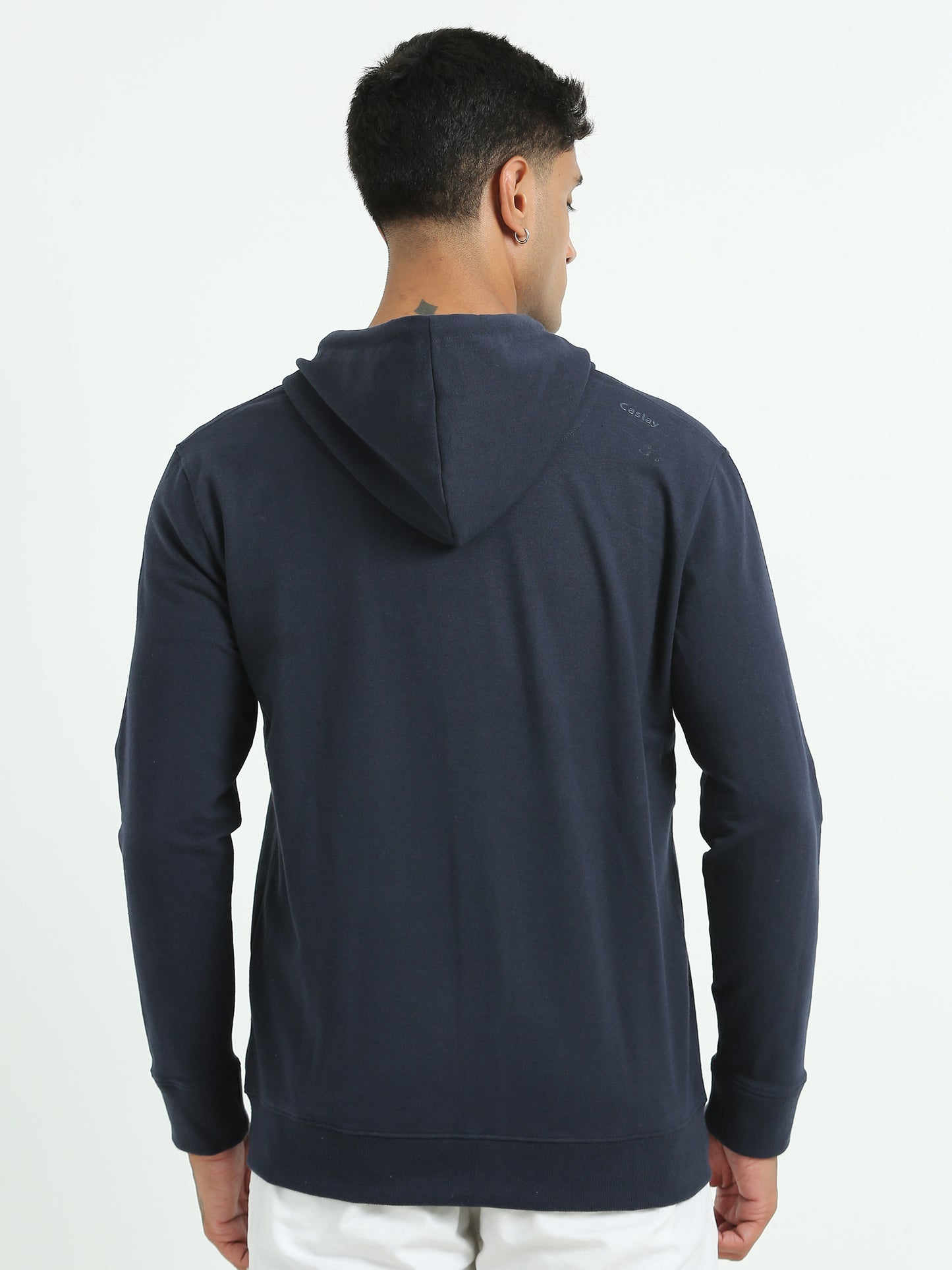 Sustainable Navy Hoodie