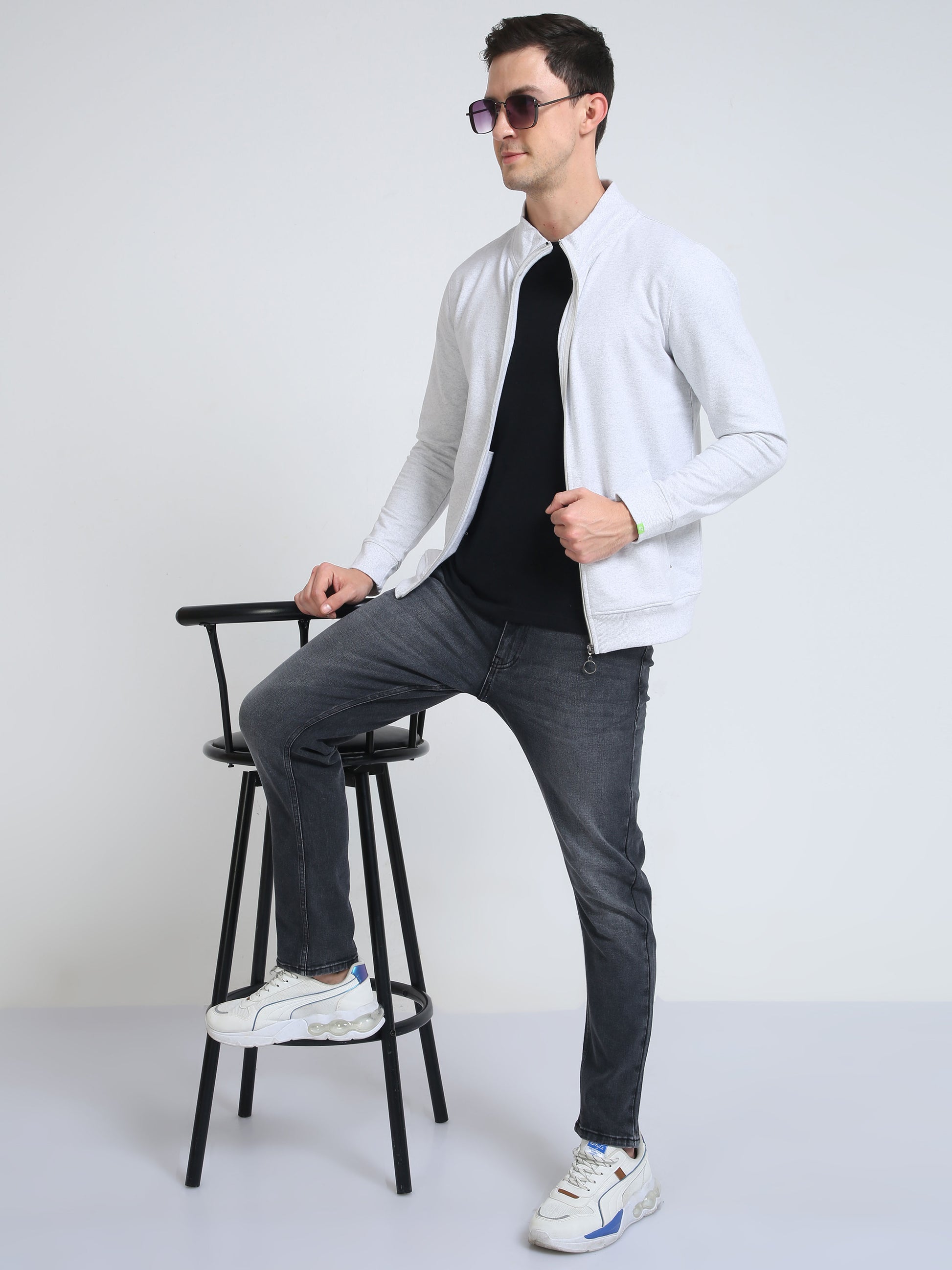 White Sustainable Jacket Men